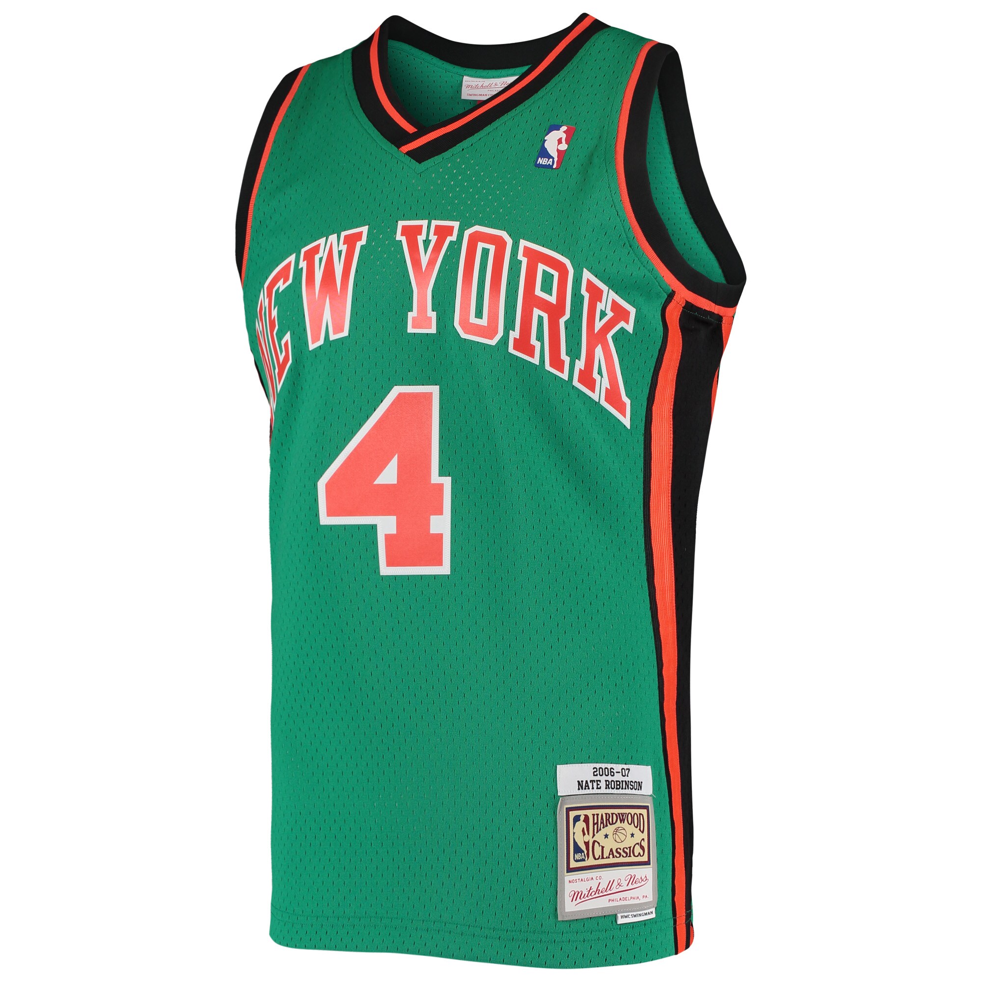Nate Robinson New York Knicks Mitchell & Ness 2006/07 Hardwood Classics Swingman Jersey – Green Clowdercats