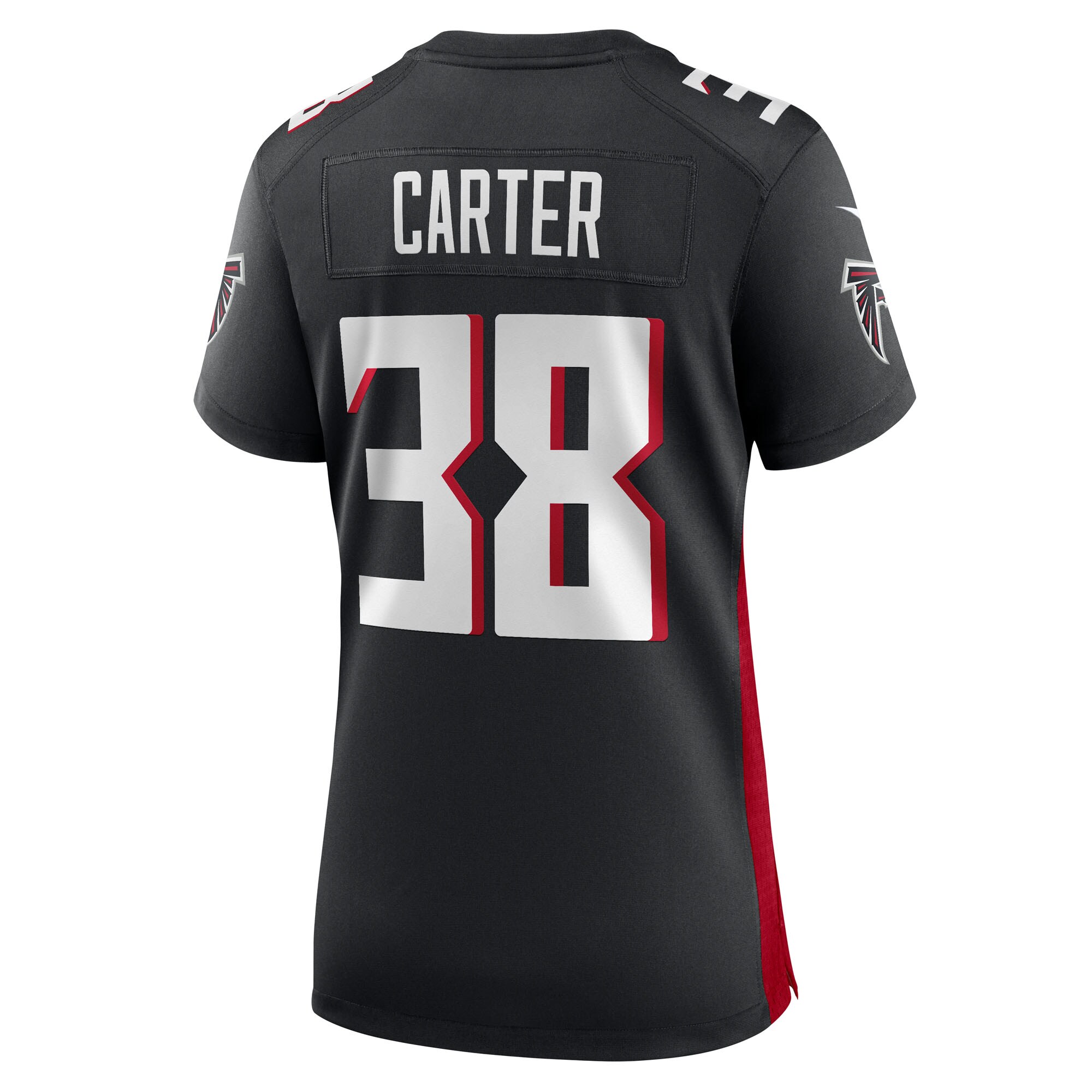 Nathan Carter Atlanta Falcons Nike Women’s Team Game Jersey – Black Clowdercats