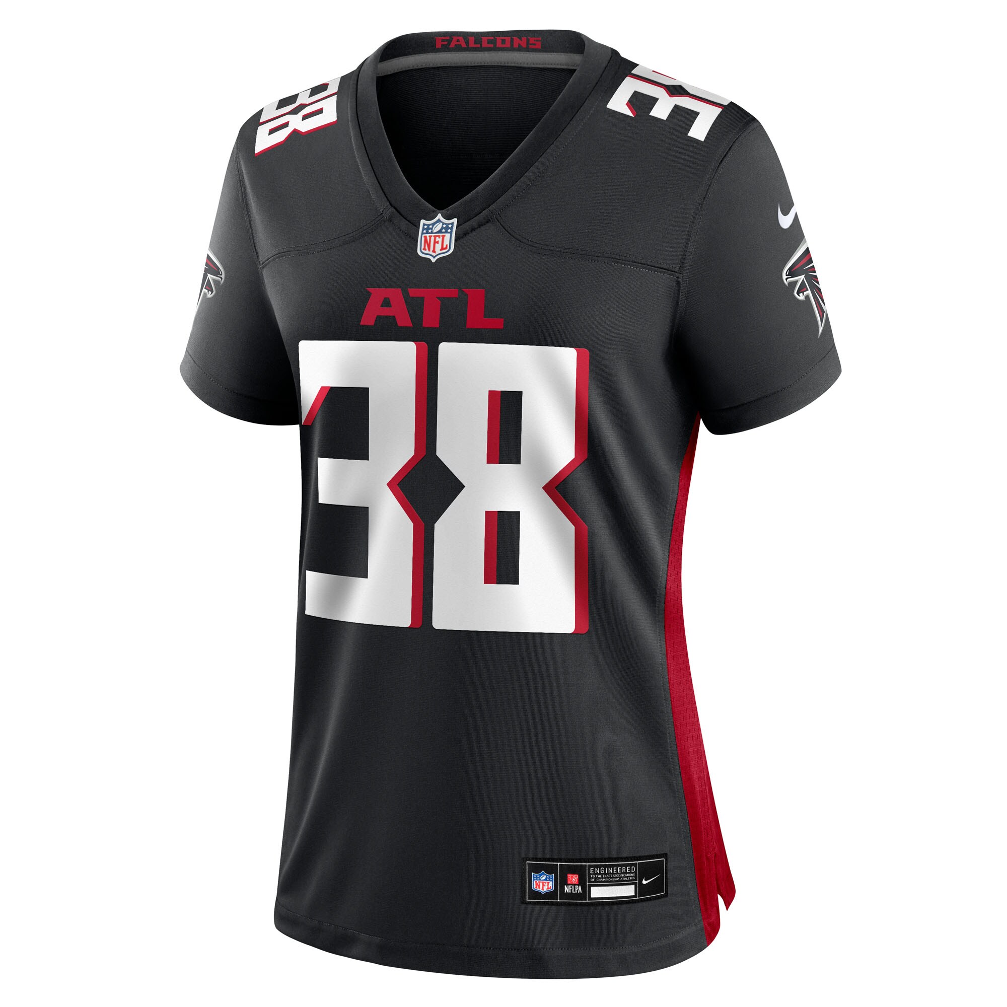 Nathan Carter Atlanta Falcons Nike Women’s Team Game Jersey – Black Clowdercats