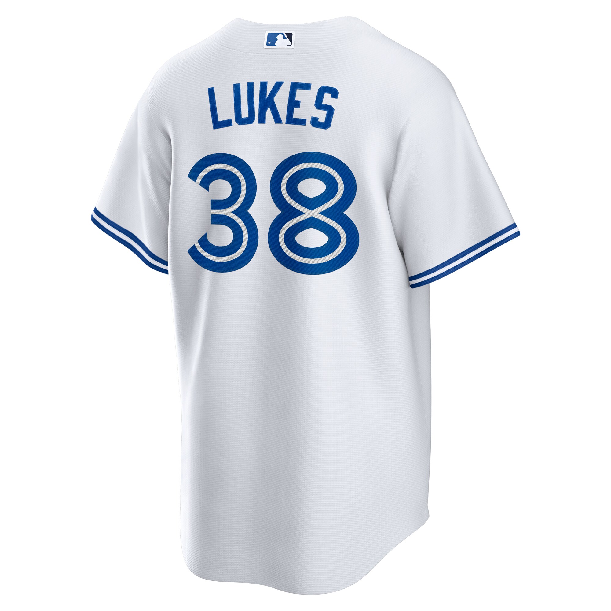 Nathan Lukes Toronto Blue Jays Nike Home Replica Jersey – White