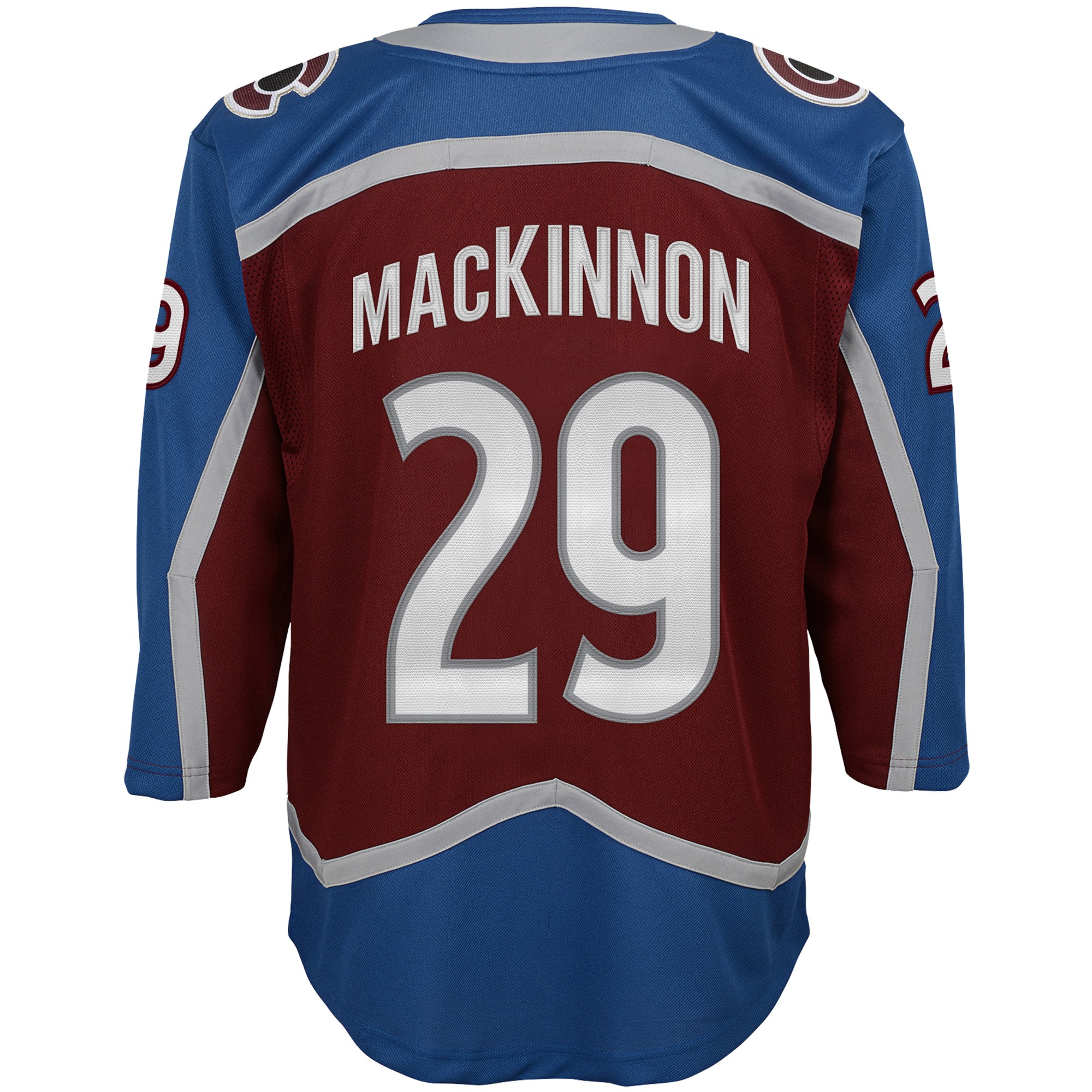 Nathan MacKinnon Colorado Avalanche Youth Premier Player Jersey – Burgundy Clowdercats