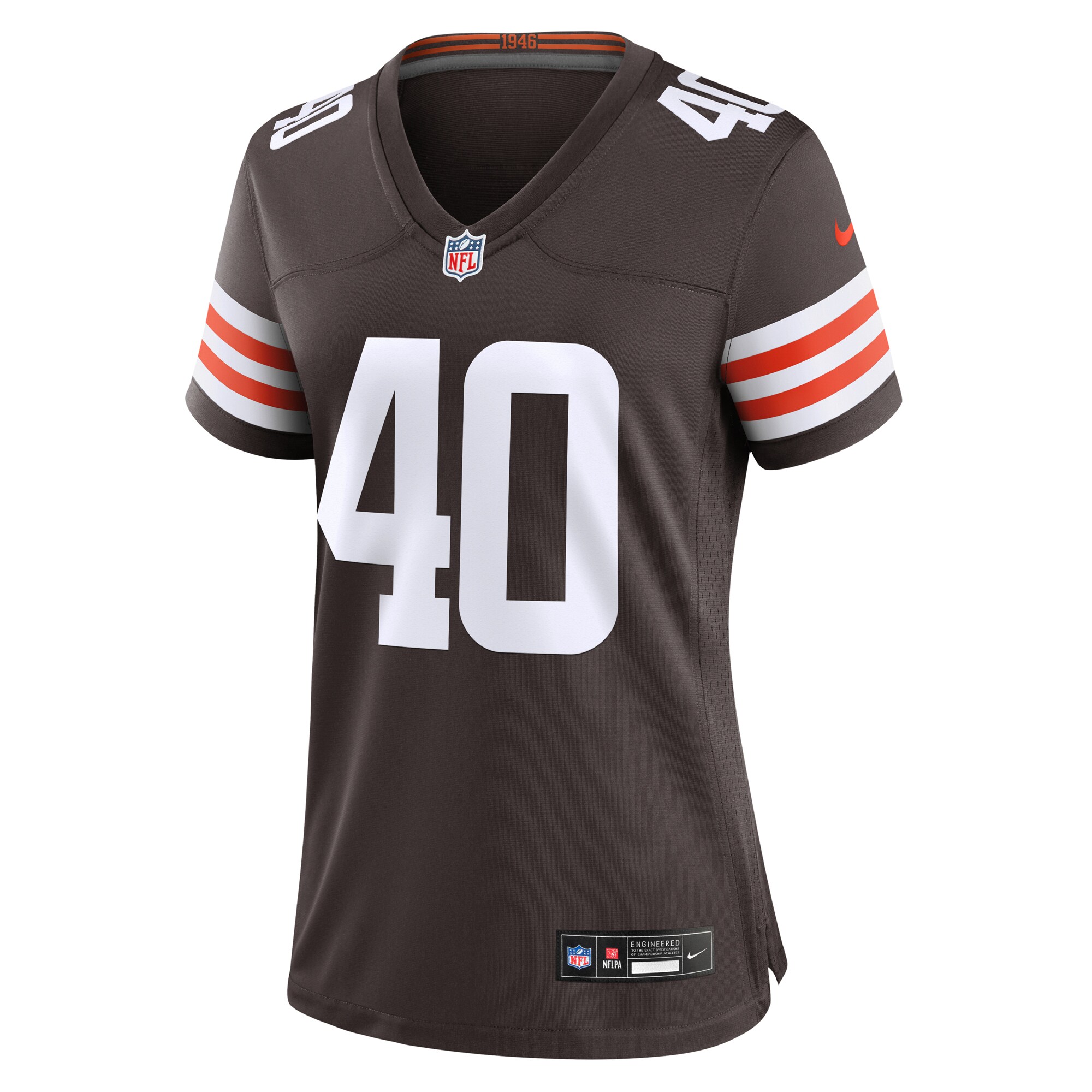Nathaniel Watson Cleveland Browns Nike Women’s Game Jersey – Brown Clowdercats