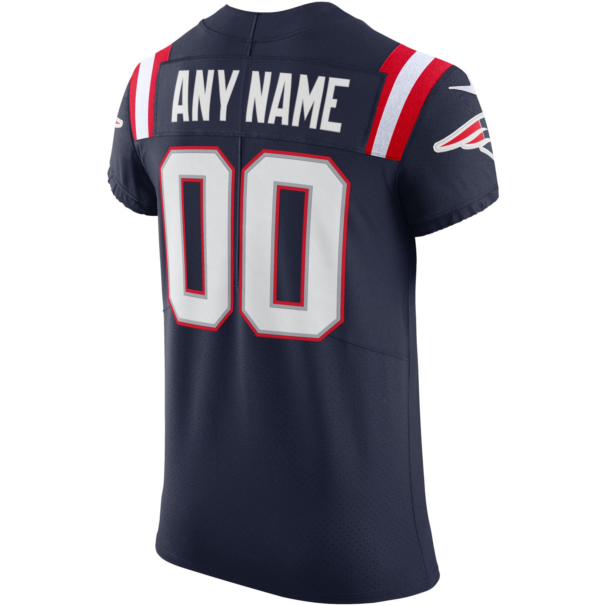 New England Patriots Nike Vapor Elite Custom Jersey – Navy Clowdercats