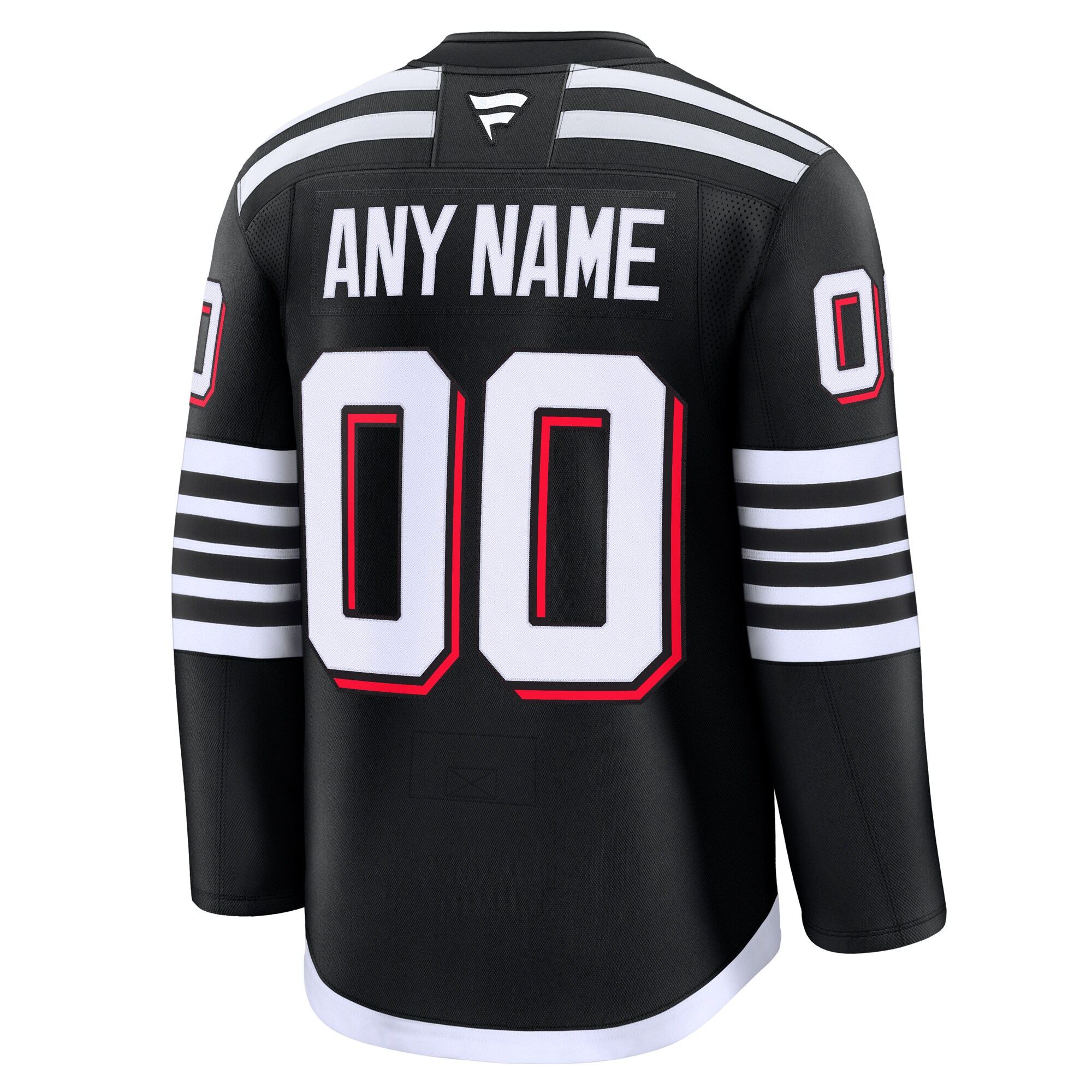 New Jersey Devils Fanatics Alternate Premium Custom Jersey – Black Clowdercats