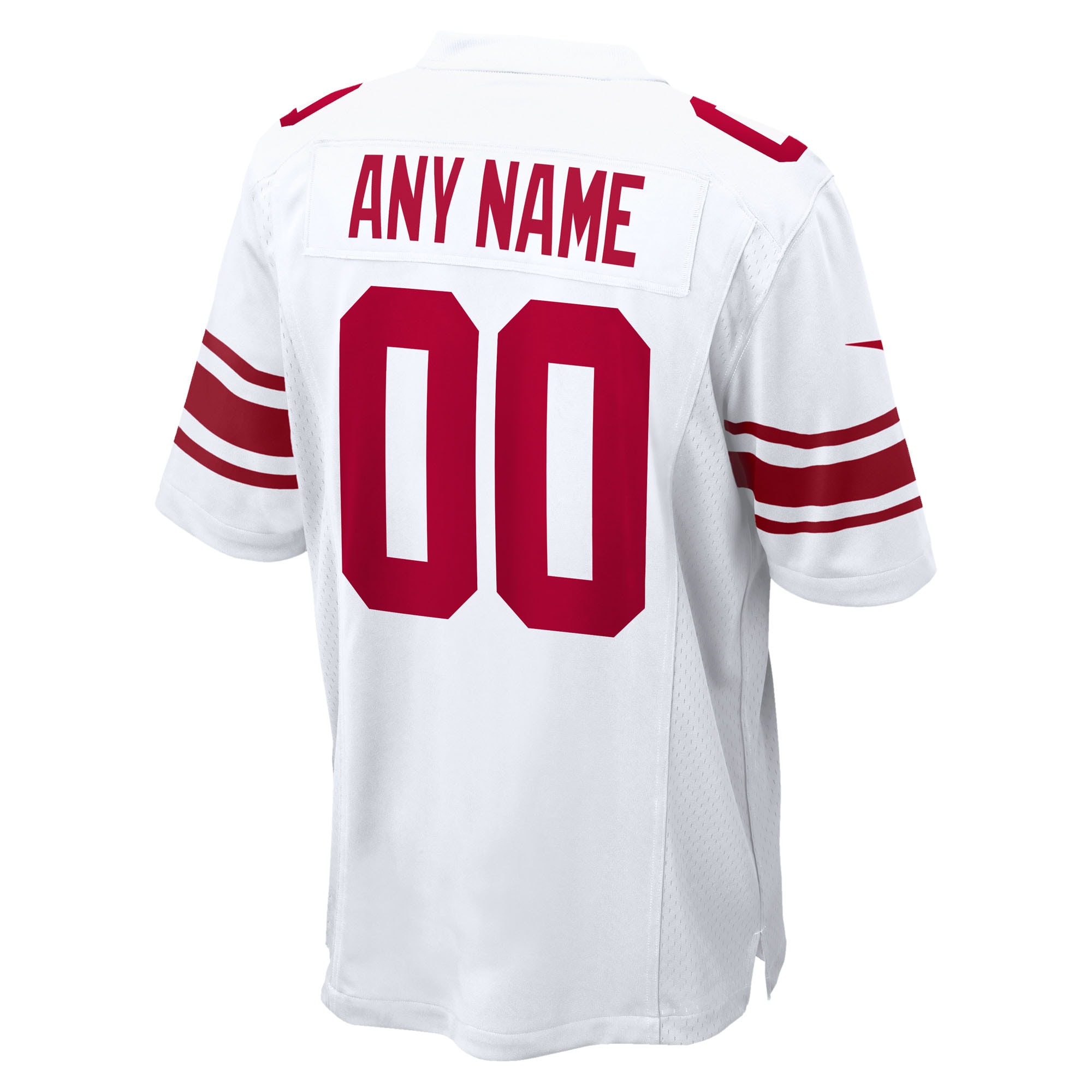 New York Giants Nike Custom Game Jersey – White Clowdercats