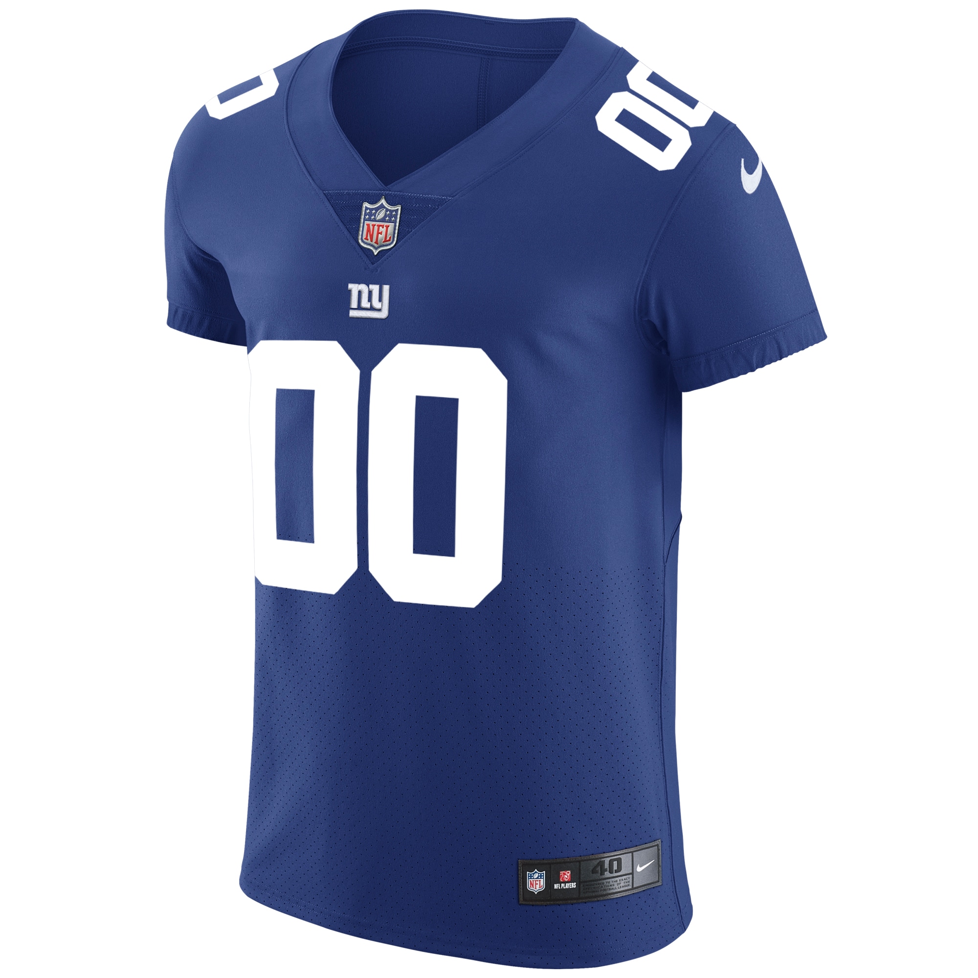 New York Giants Nike Vapor Untouchable Custom Elite Jersey – Royal Clowdercats