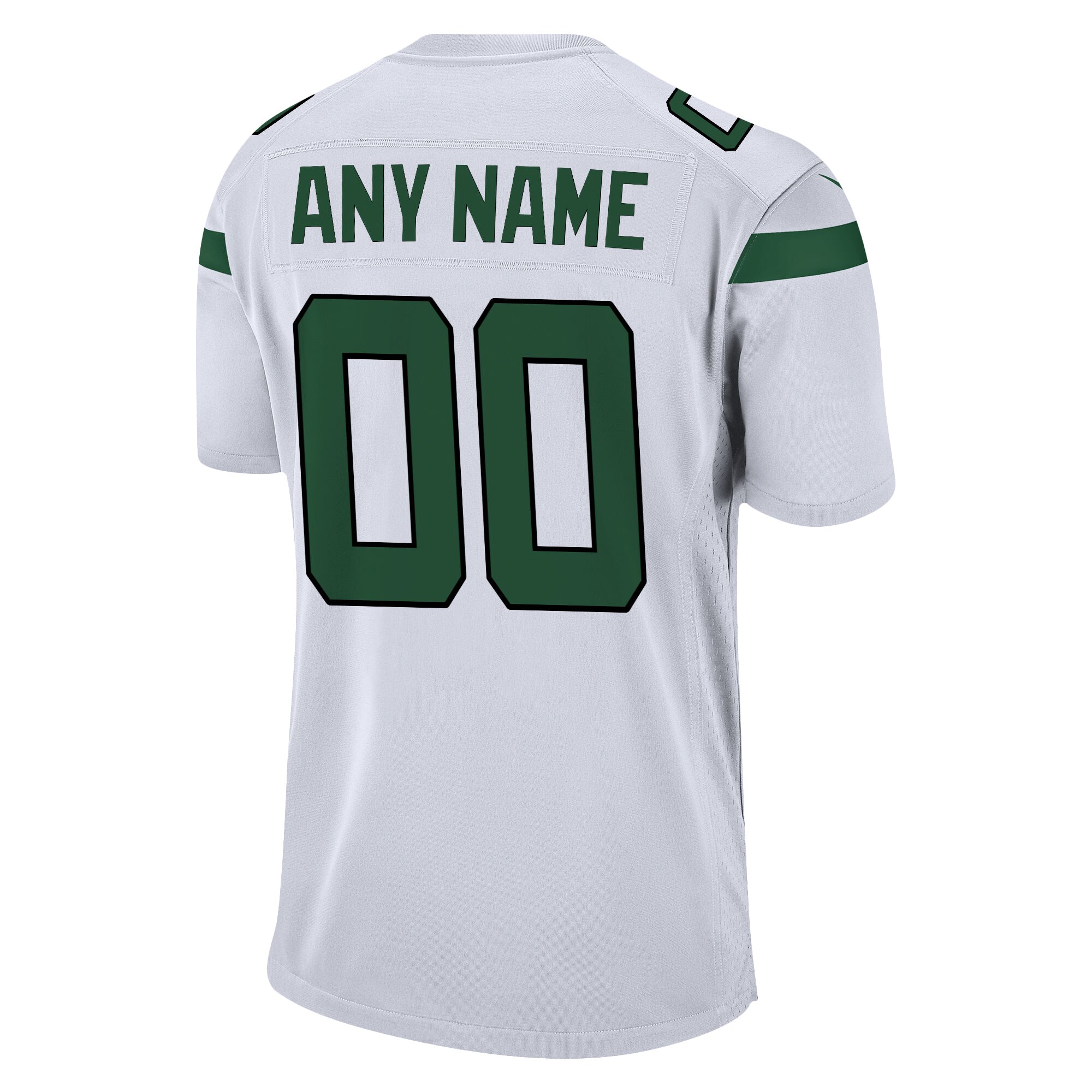 New York Jets Nike Custom Game Jersey – White Clowdercats