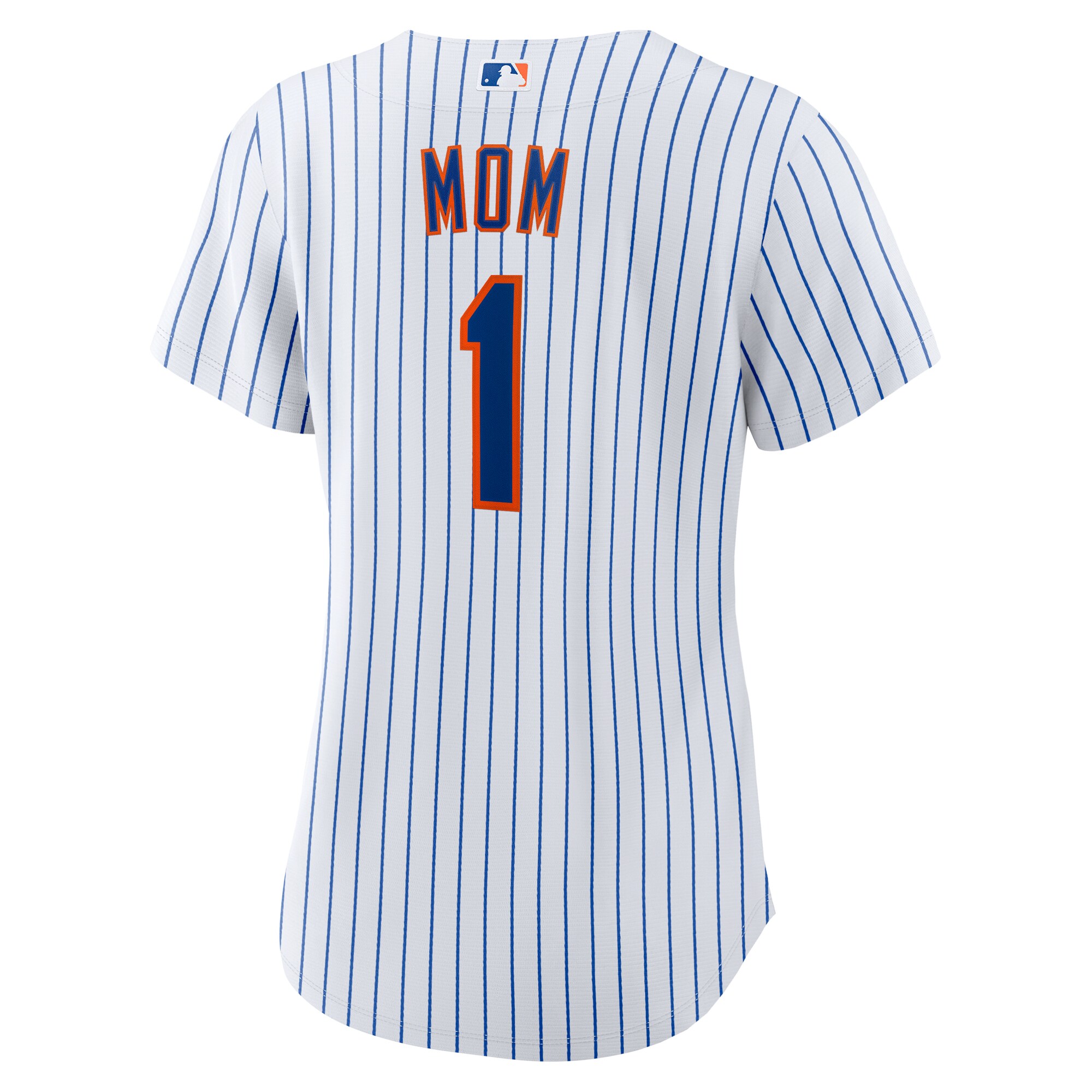 New York Mets Nike Women’s #1 Mom Home Replica Jersey – White