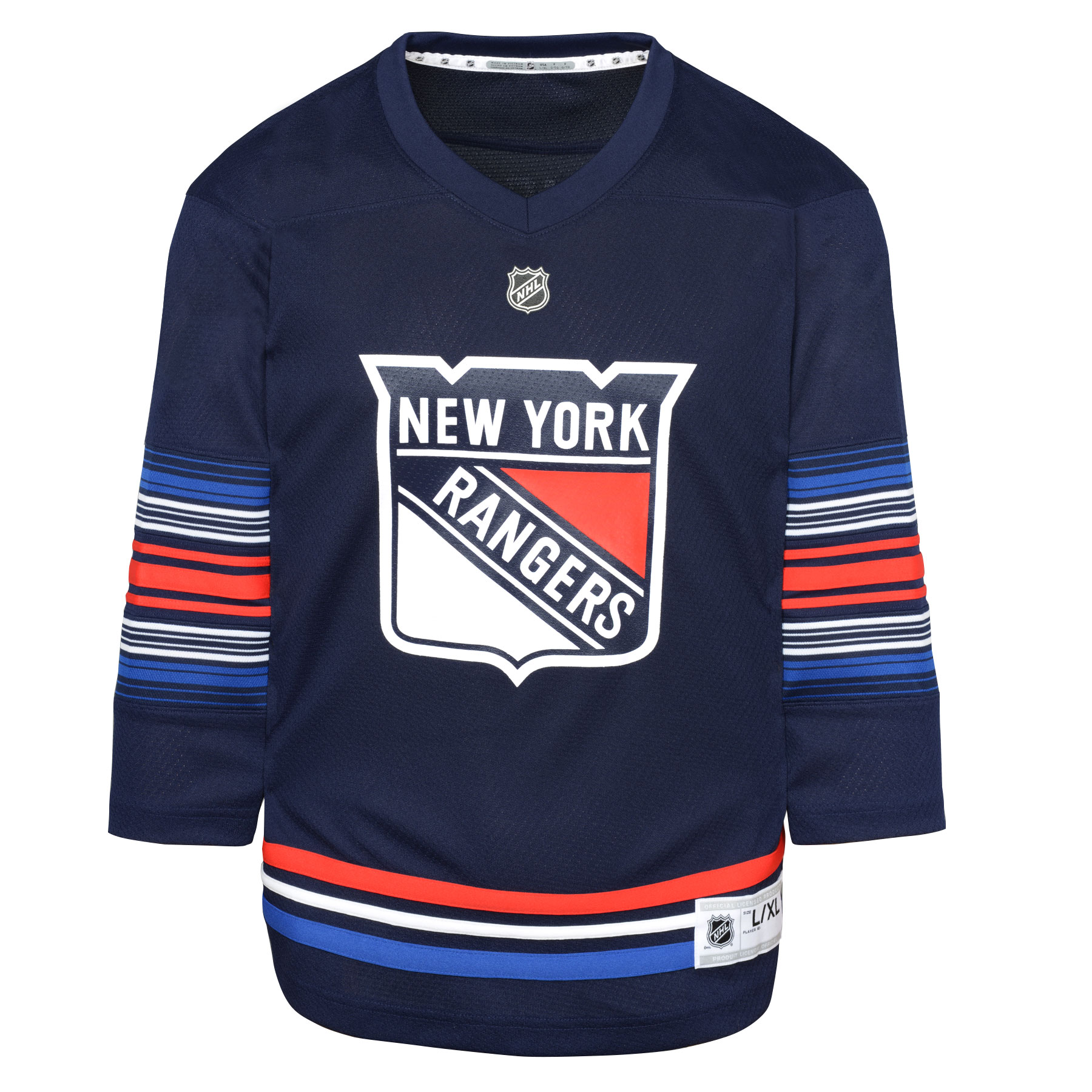 New York Rangers Youth Alternate Replica Jersey – Navy Clowdercats