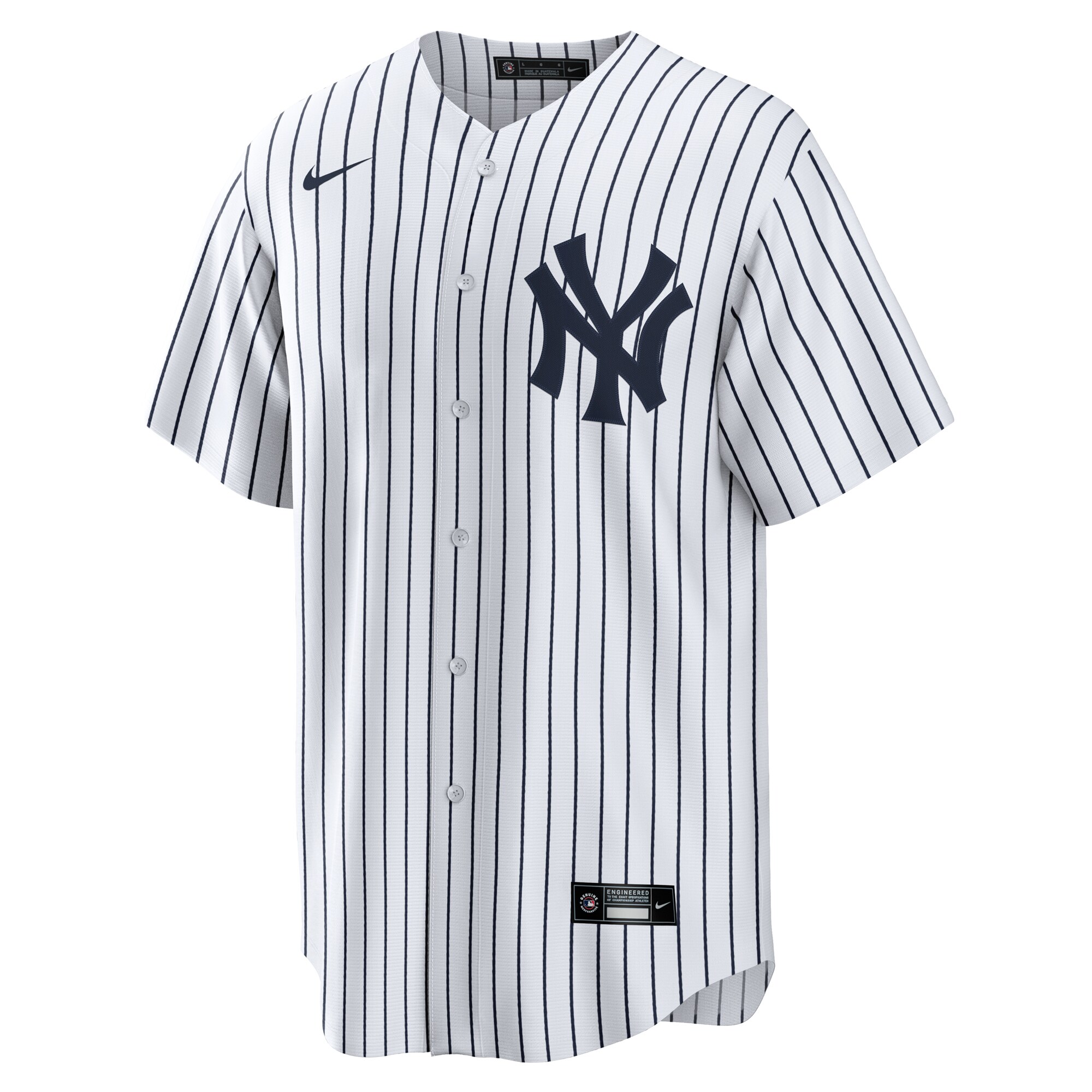 New York Yankees Nike #1 Dad Home Replica Jersey – White