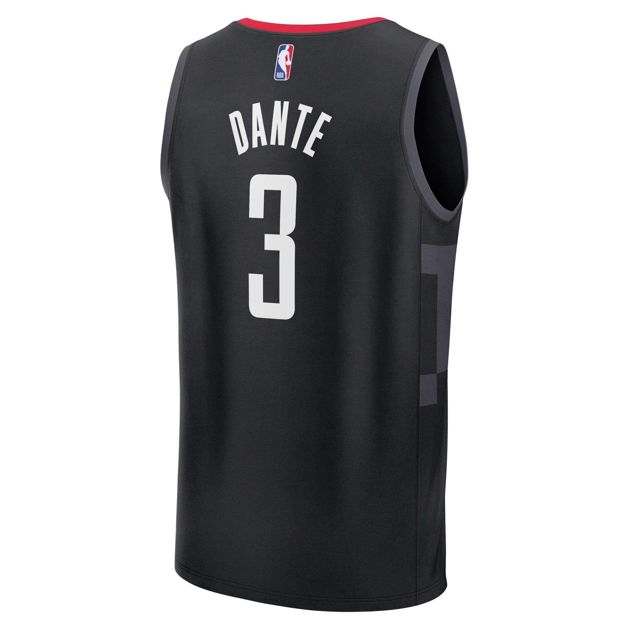 N’Faly Dante Houston Rockets Fanatics Fast Break Replica Player Jersey – Statement Edition – Black Clowdercats