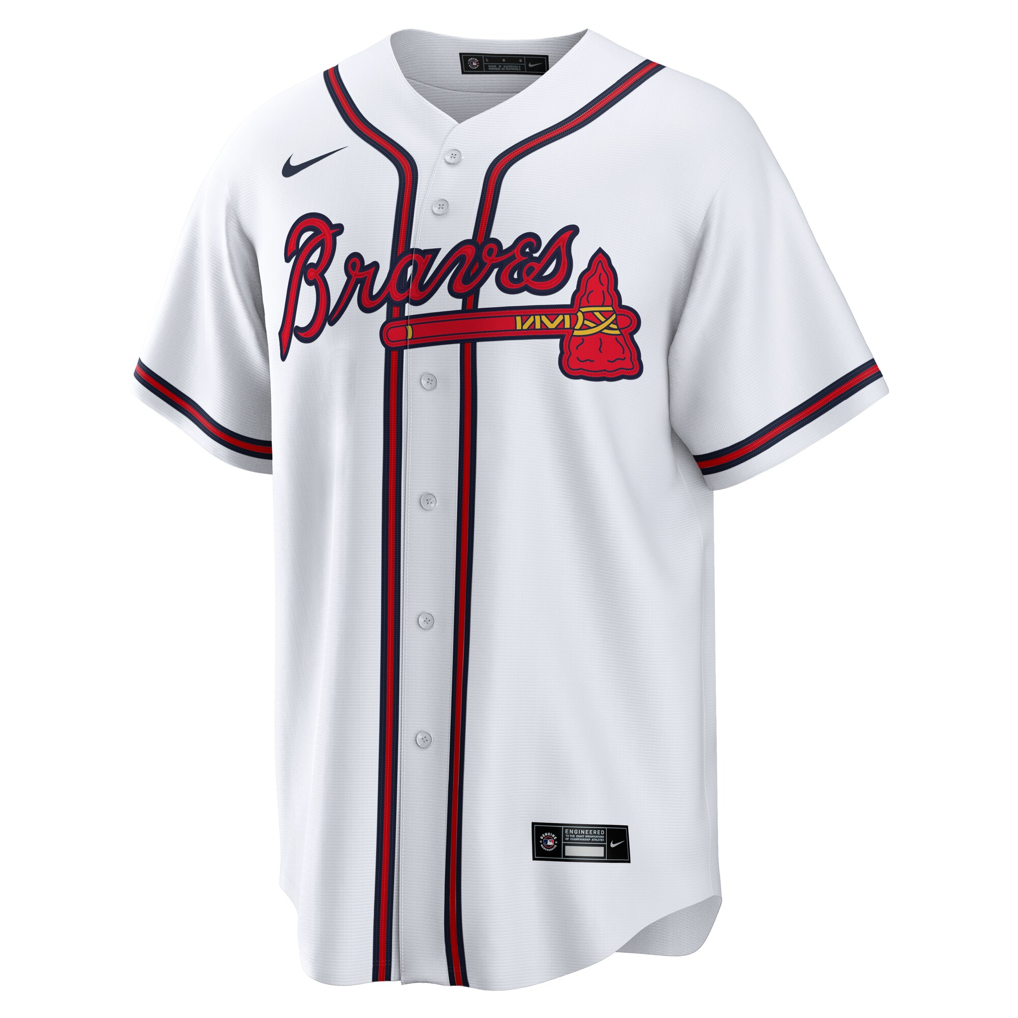 Nick Allen Atlanta Braves Nike Home Replica Jersey – White
