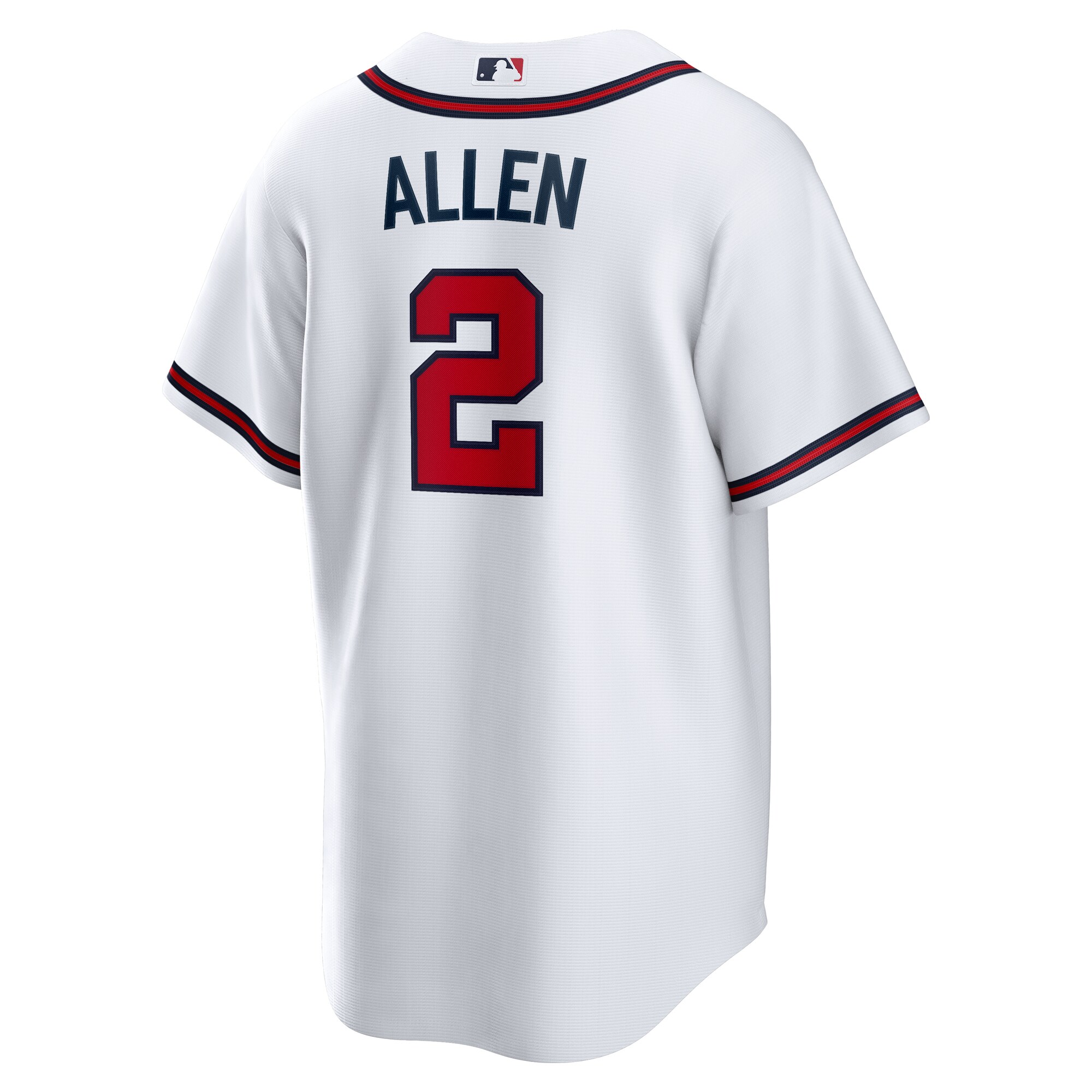 Nick Allen Atlanta Braves Nike Home Replica Jersey – White