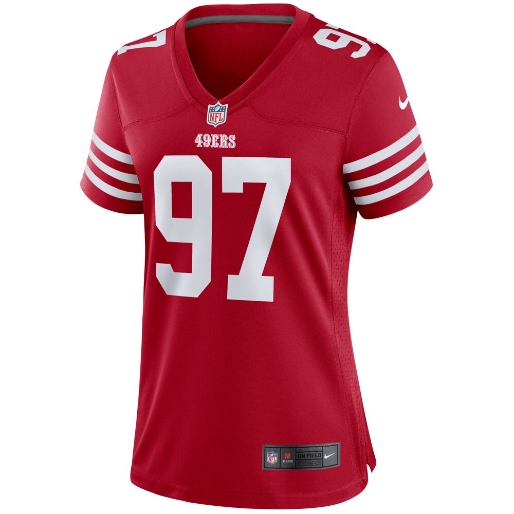 Nick Bosa San Francisco 49ers Nike Women’s Player Jersey – Scarlet Clowdercats
