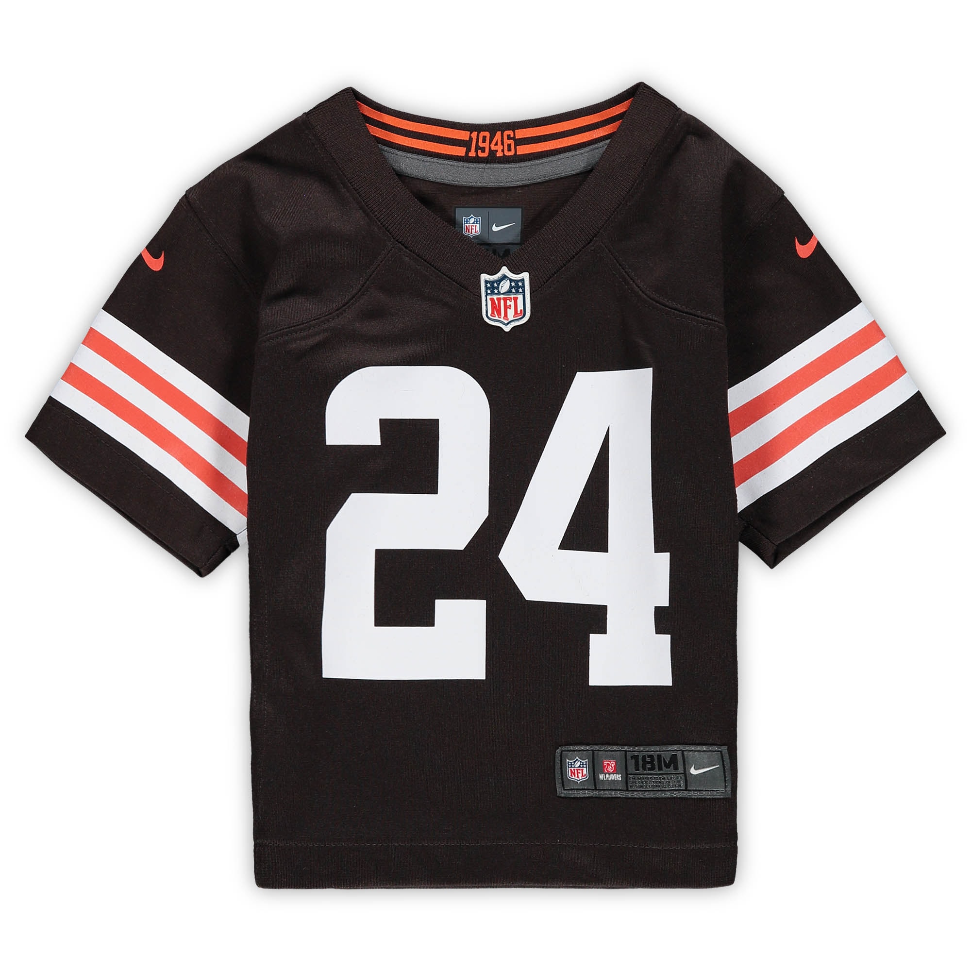 Nick Chubb Cleveland Browns Nike Infant Game Jersey – Brown Clowdercats