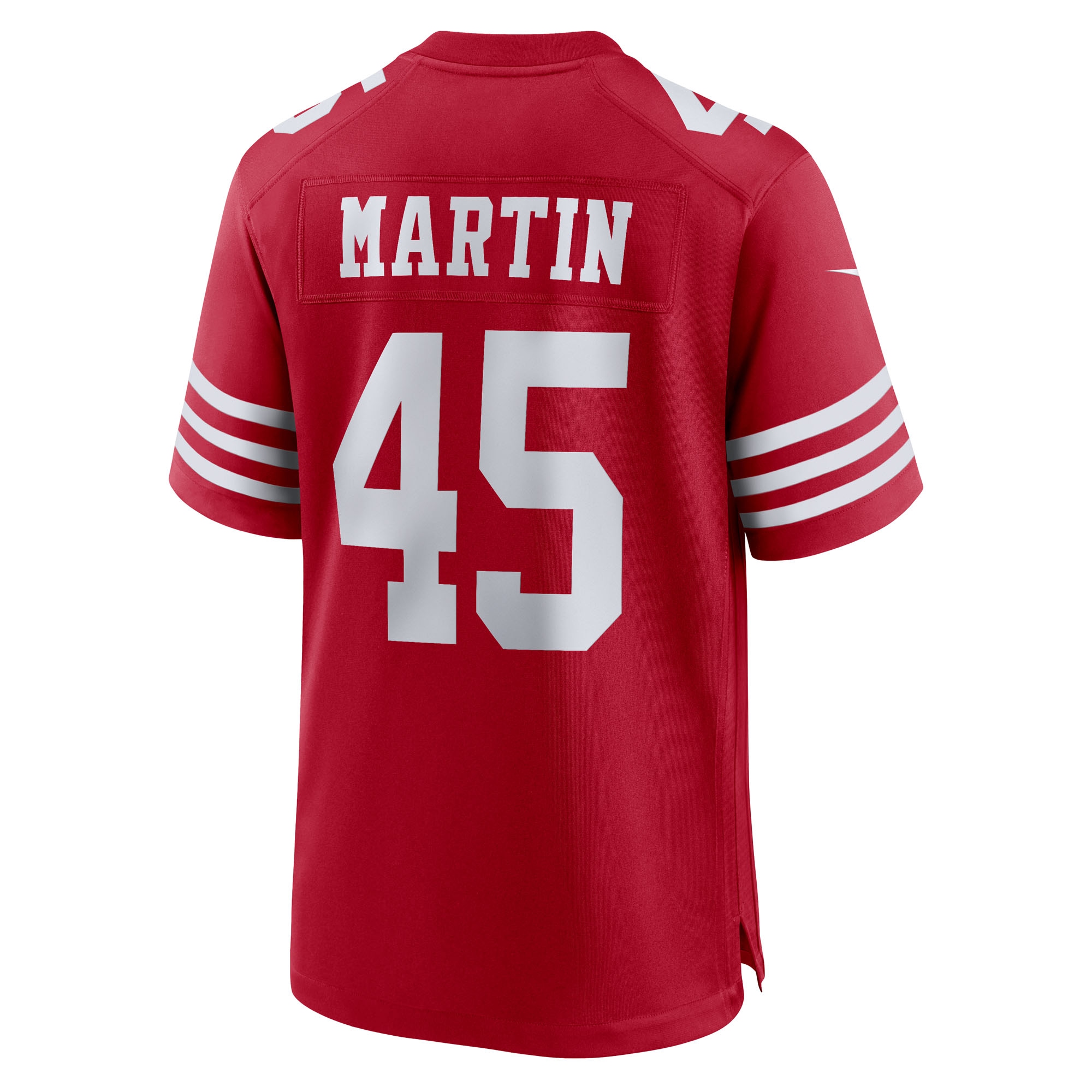 Nick Martin San Francisco 49ers Nike Team Game Jersey – Scarlet Clowdercats