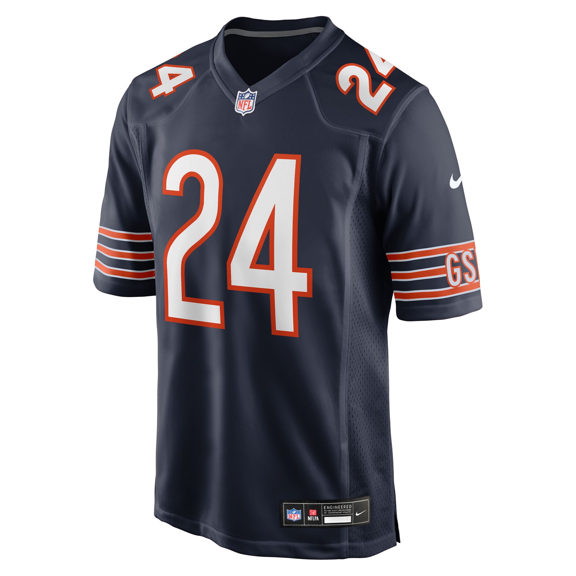 Nick McCloud Chicago Bears Nike Team Game Jersey – Navy Clowdercats