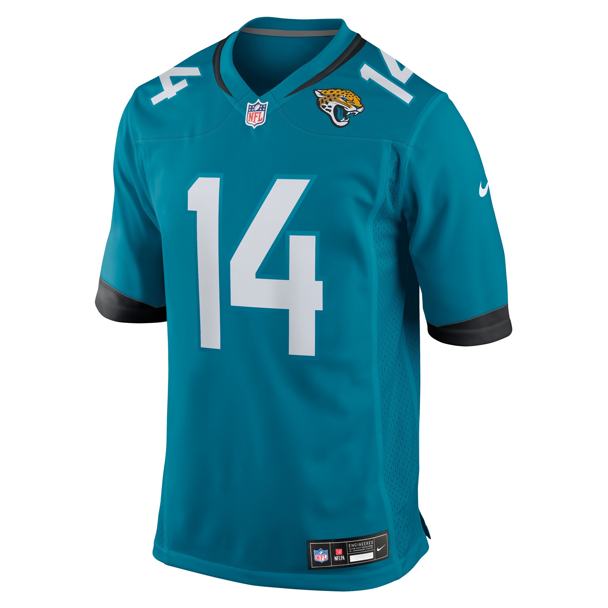 Nick Mullens Jacksonville Jaguars Nike Team Game Jersey – Teal Clowdercats