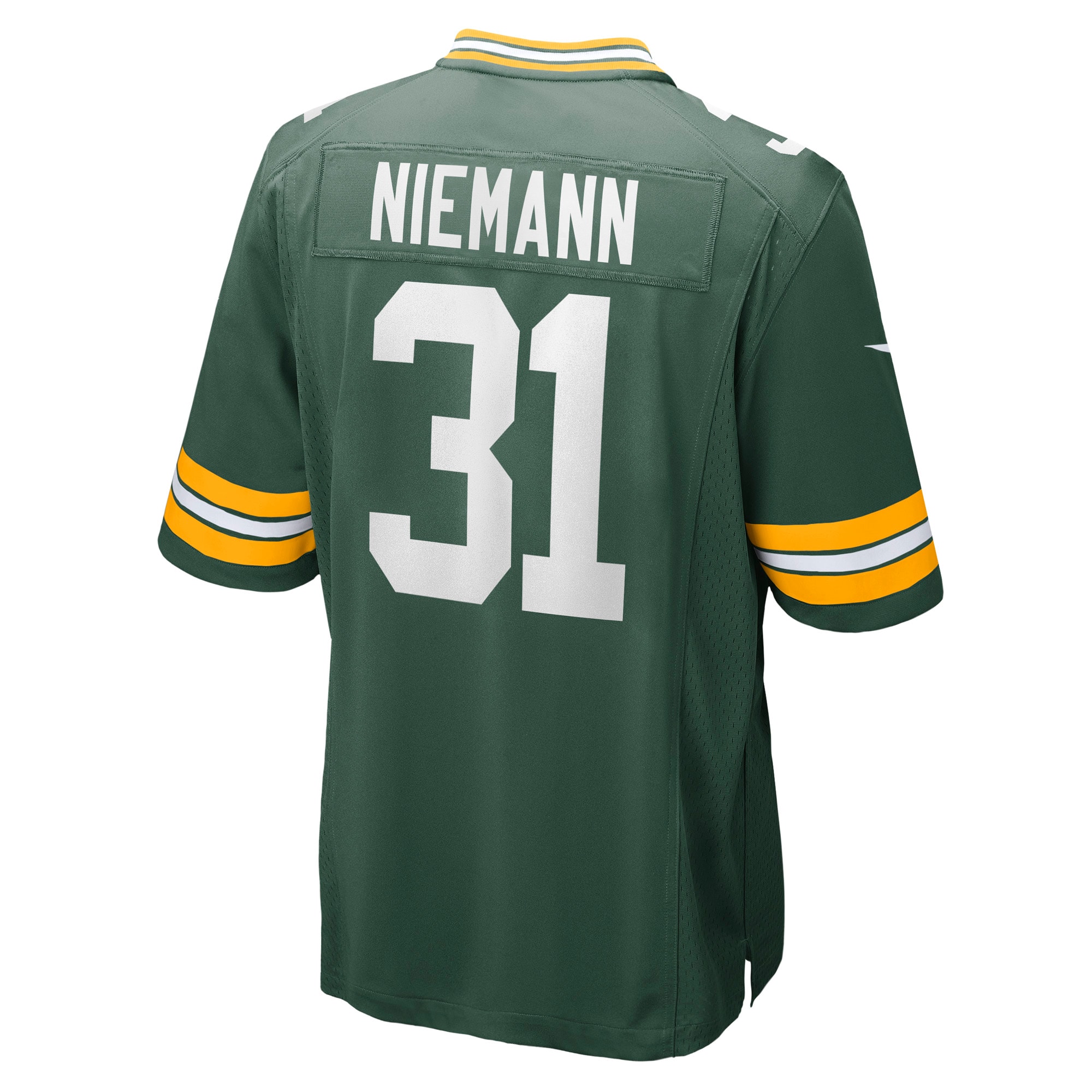Nick Niemann Green Bay Packers Nike Team Game Jersey – Green Clowdercats