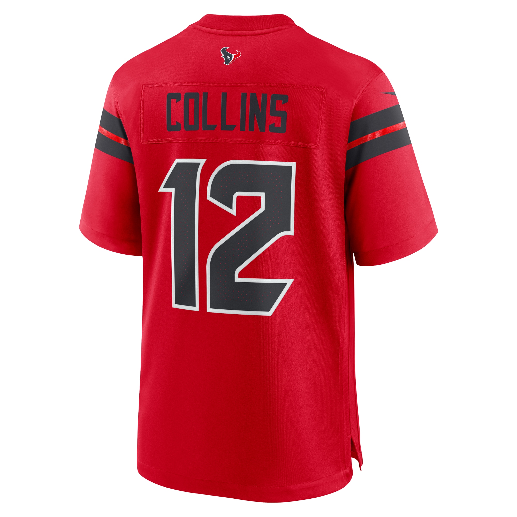 Nico Collins Houston Texans Nike Alternate Game Jersey – Red Clowdercats