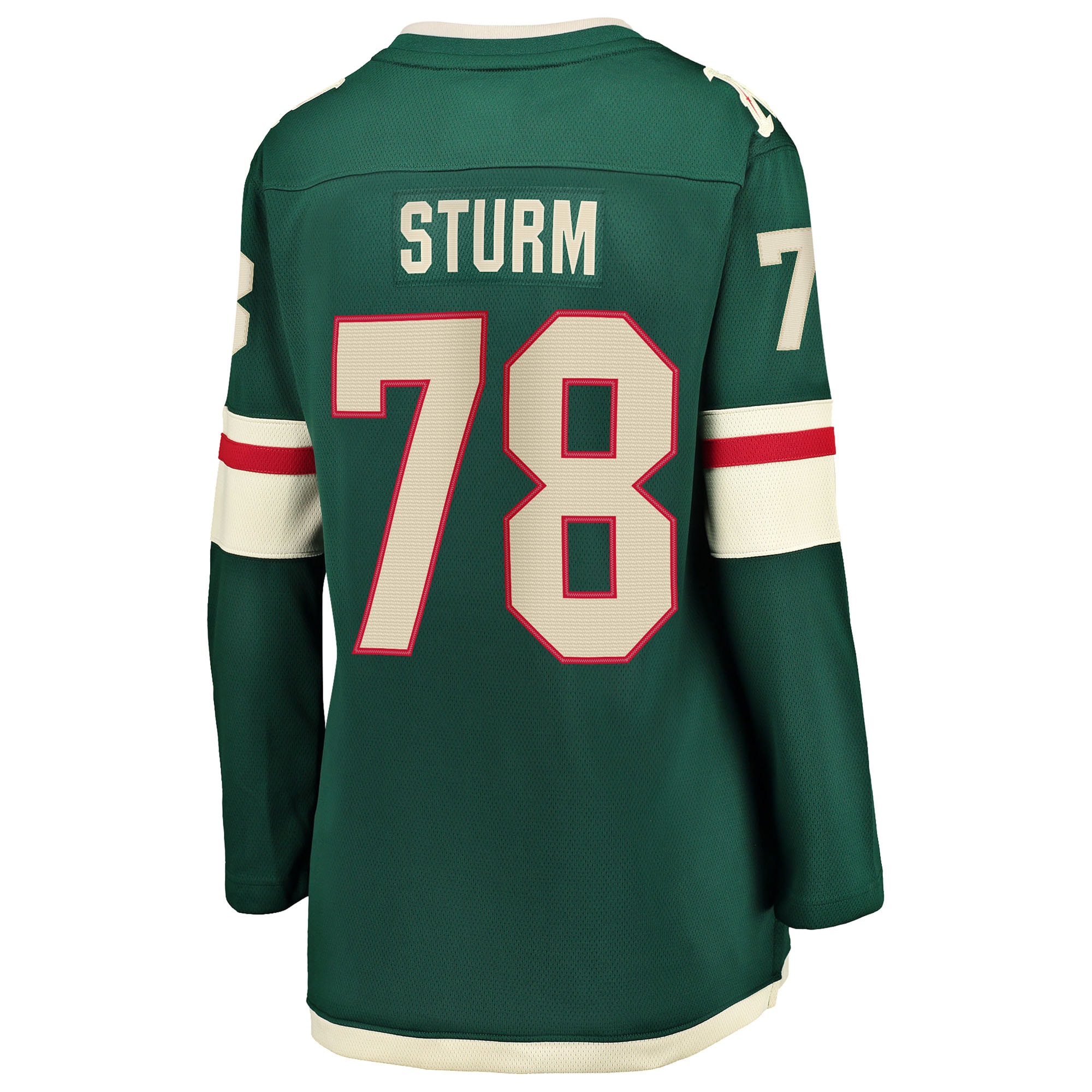 Nico Sturm Minnesota Wild Fanatics Women’s Home Breakaway Jersey – Green Clowdercats