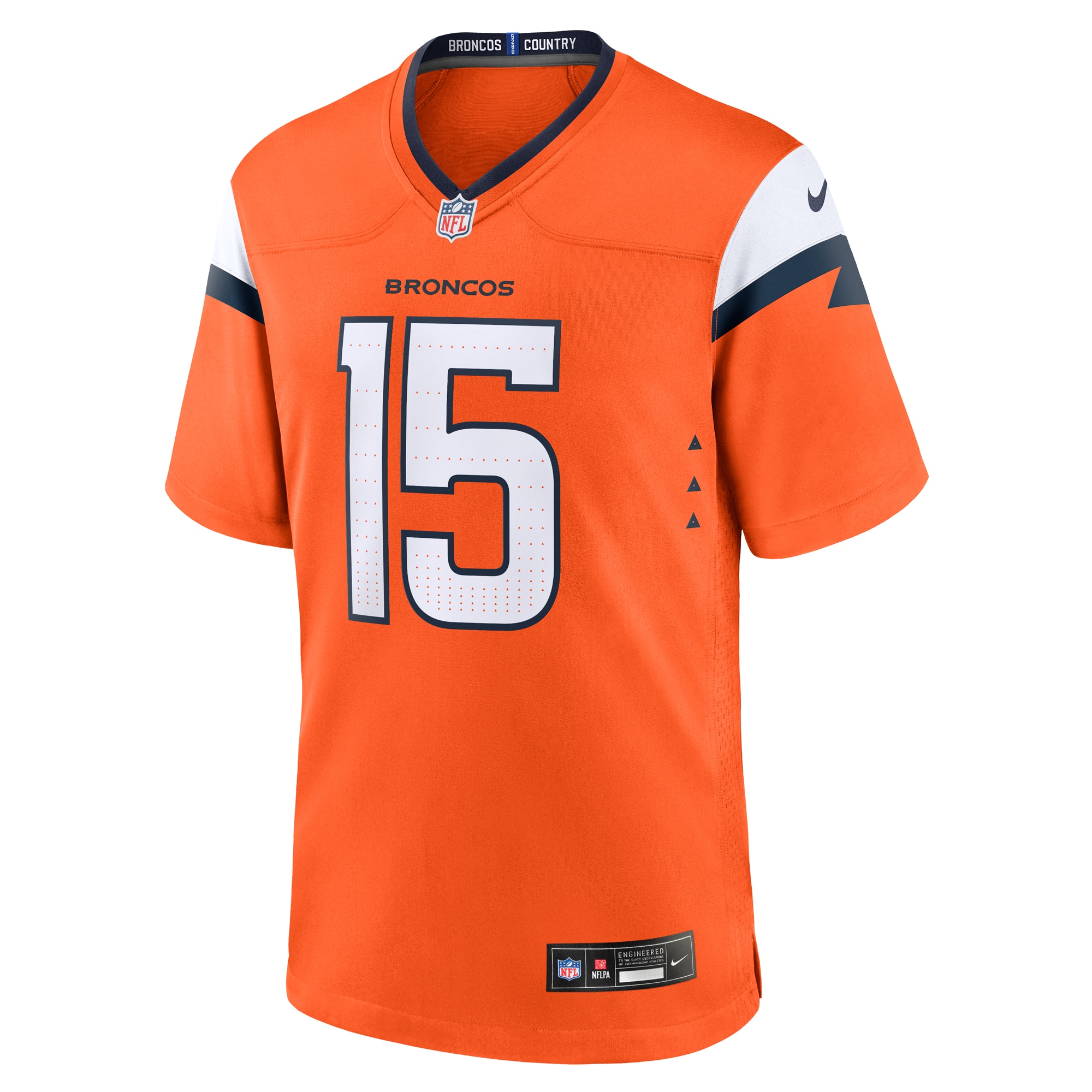 Nik Bonitto Denver Broncos Nike Team Game Jersey – Orange Clowdercats