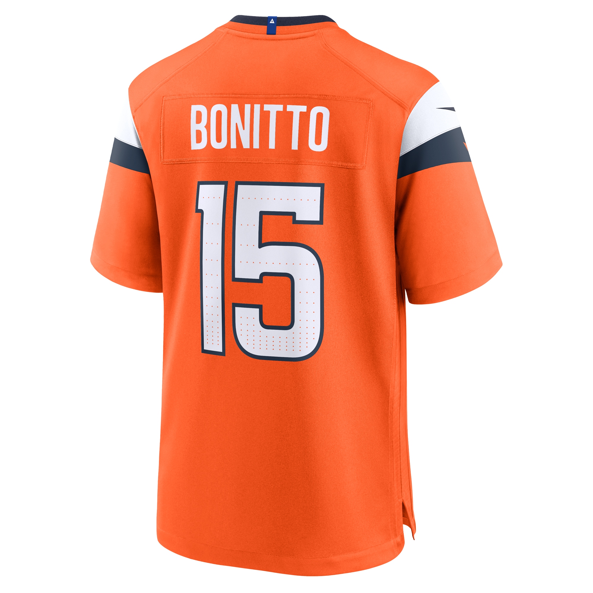 Nik Bonitto Denver Broncos Nike Team Game Jersey – Orange Clowdercats