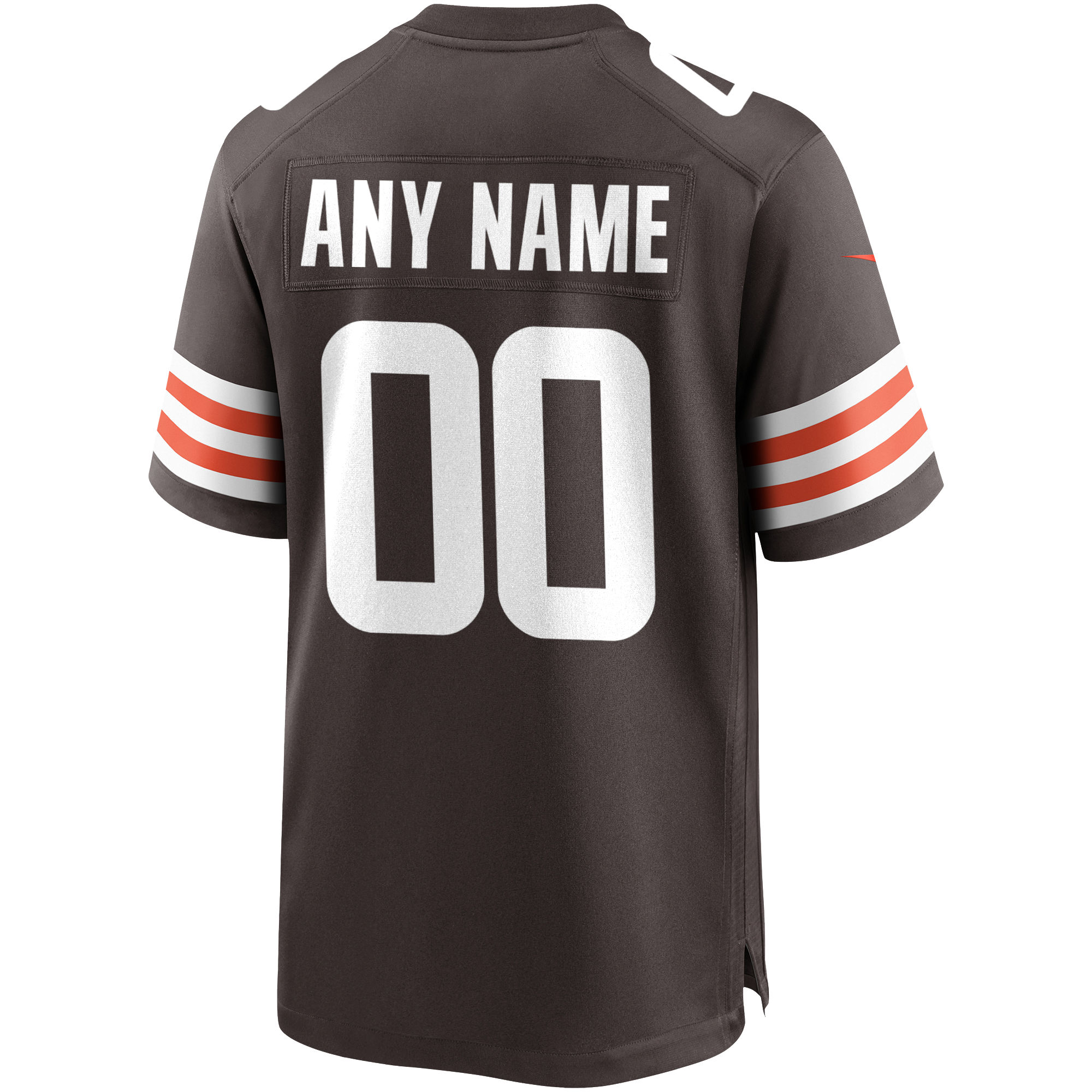Nike Cleveland Browns Custom Game Jersey – Brown Clowdercats