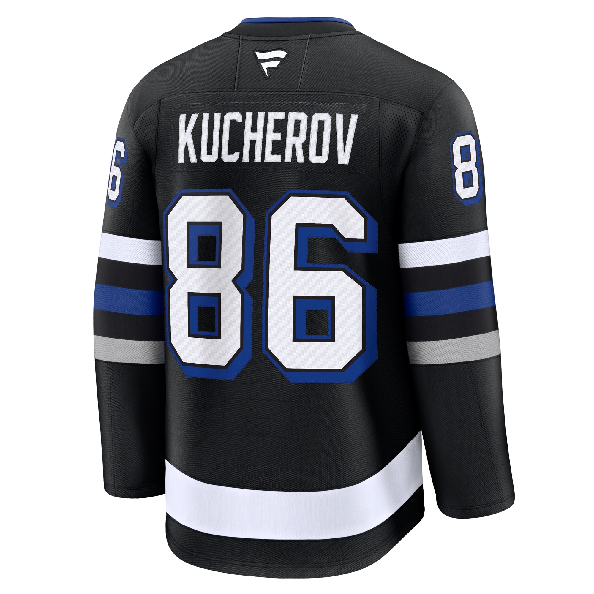 Nikita Kucherov Tampa Bay Lightning Fanatics Alternate Premium Jersey – Black Clowdercats