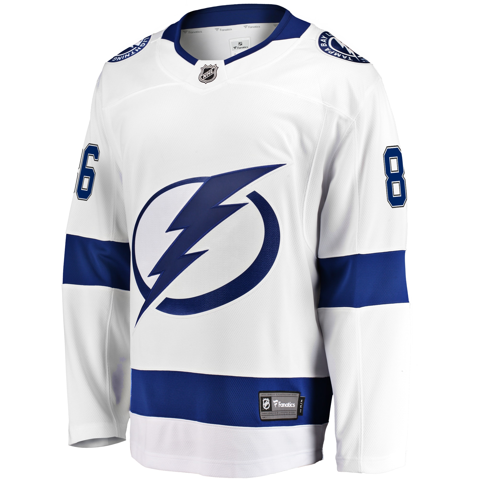 Nikita Kucherov Tampa Bay Lightning Fanatics Breakaway Jersey – White Clowdercats