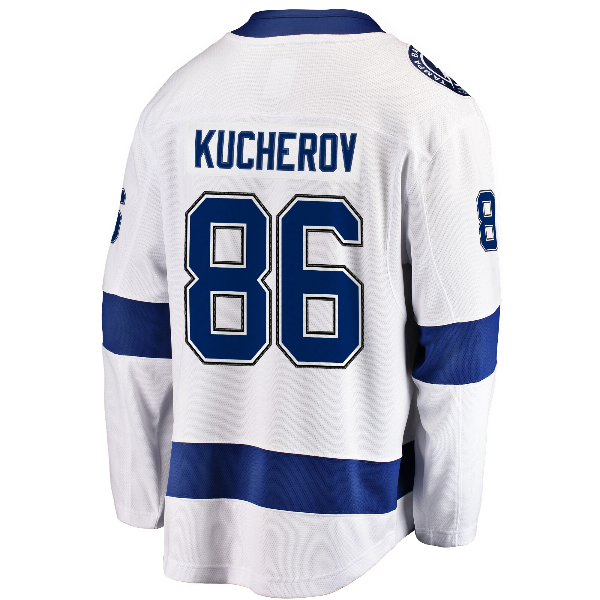 Nikita Kucherov Tampa Bay Lightning Fanatics Breakaway Jersey – White Clowdercats