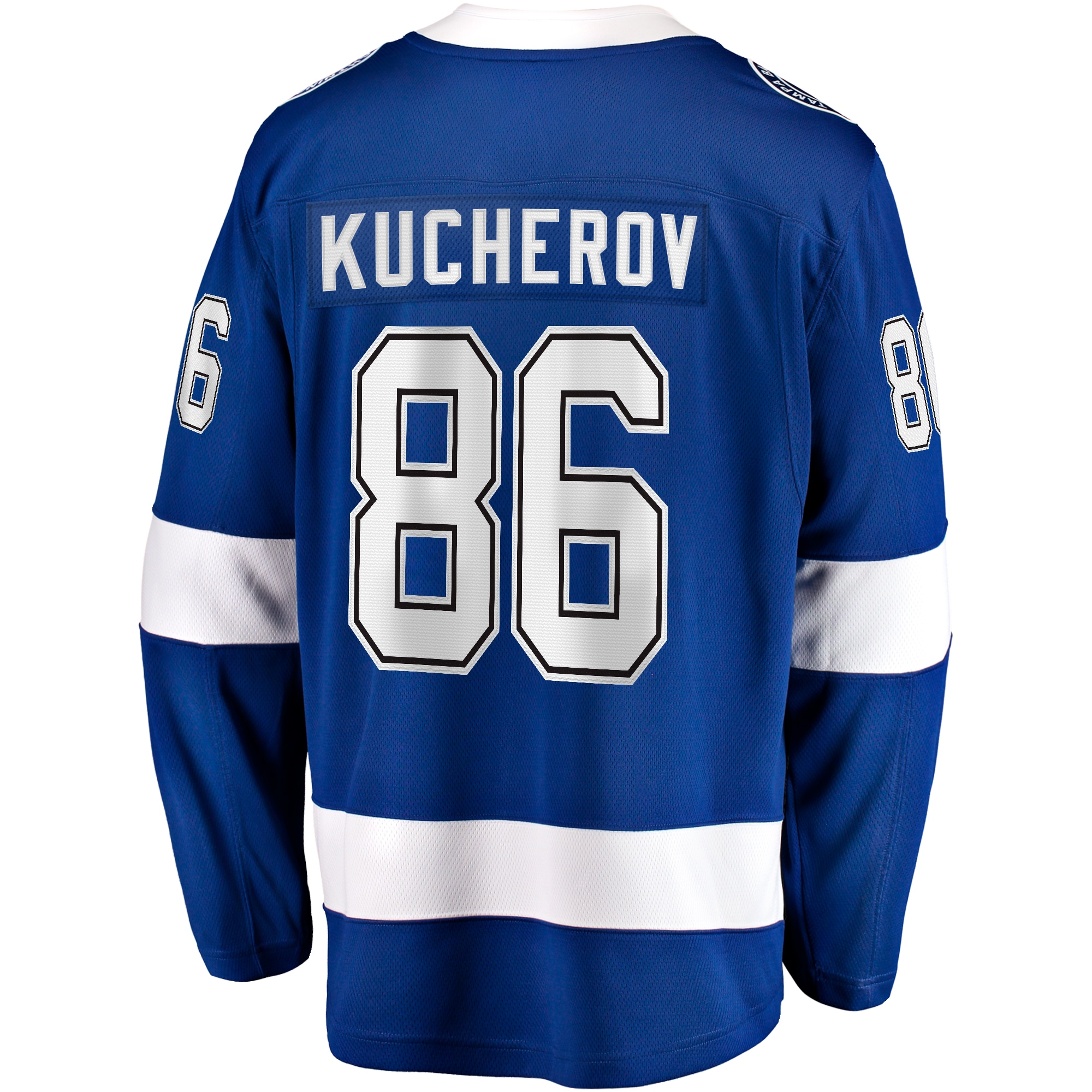 Nikita Kucherov Tampa Bay Lightning Fanatics Home Breakaway Jersey – Blue Clowdercats