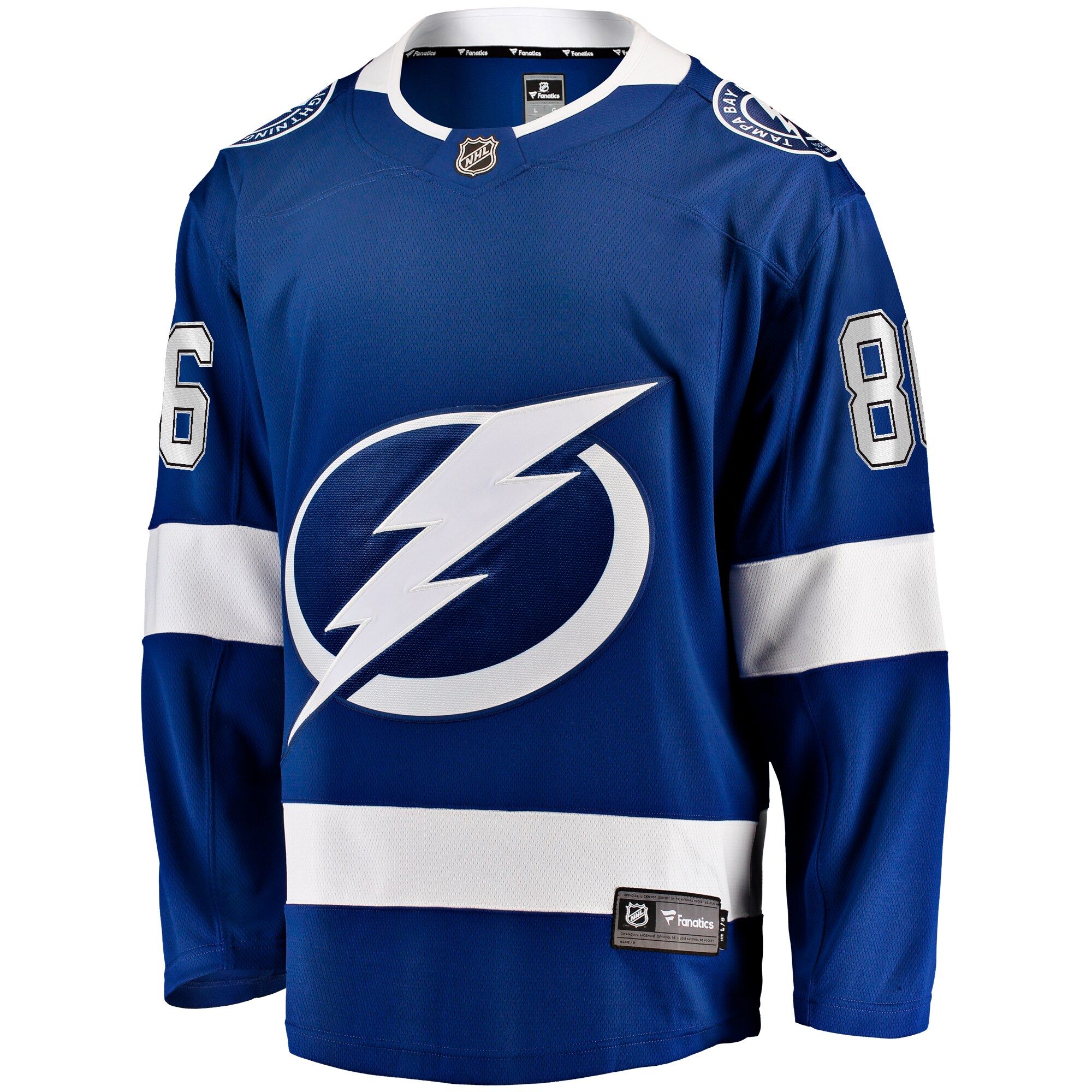 Nikita Kucherov Tampa Bay Lightning Fanatics Home Breakaway Jersey – Blue Clowdercats