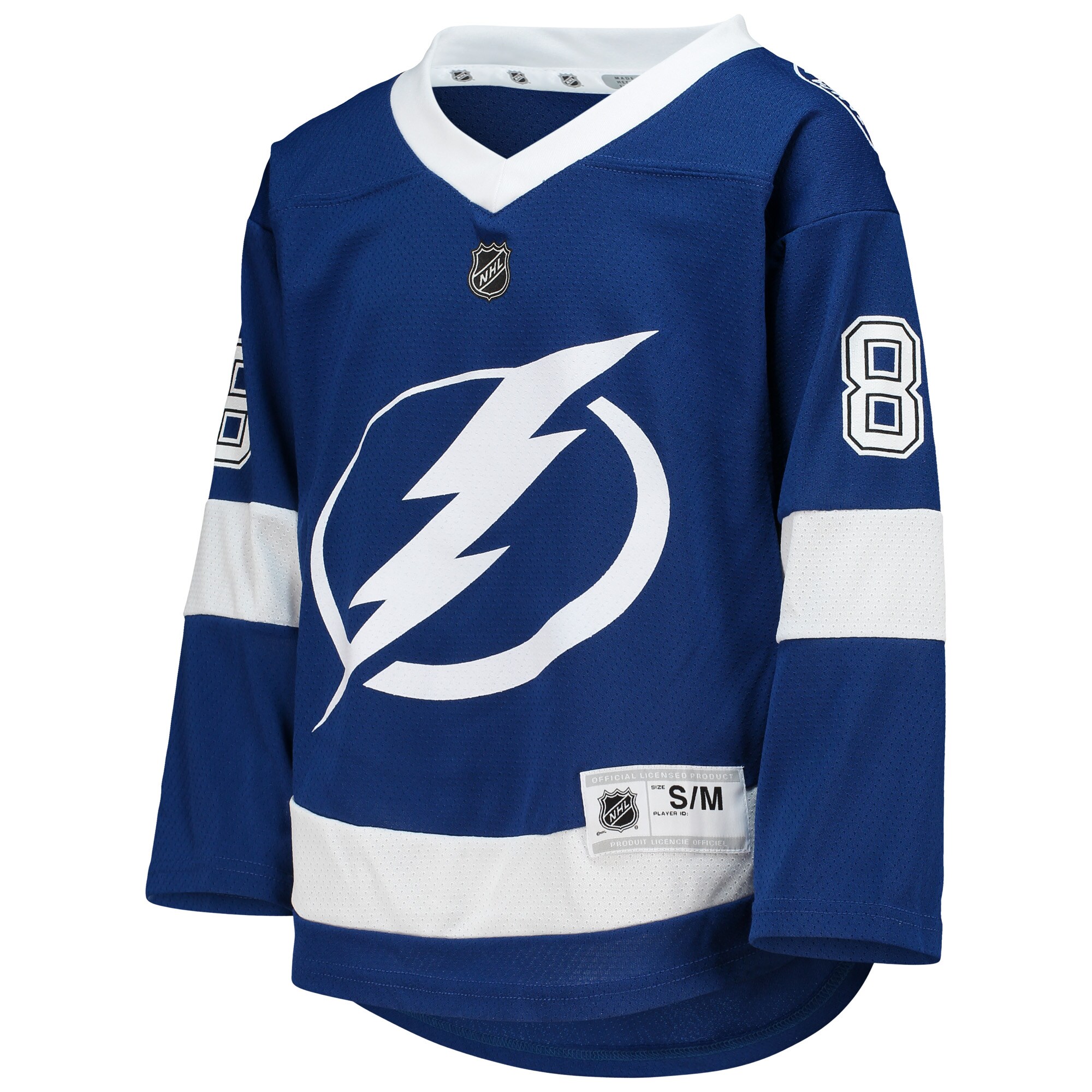 Nikita Kucherov Tampa Bay Lightning Youth Home Replica Player Jersey – Blue Clowdercats