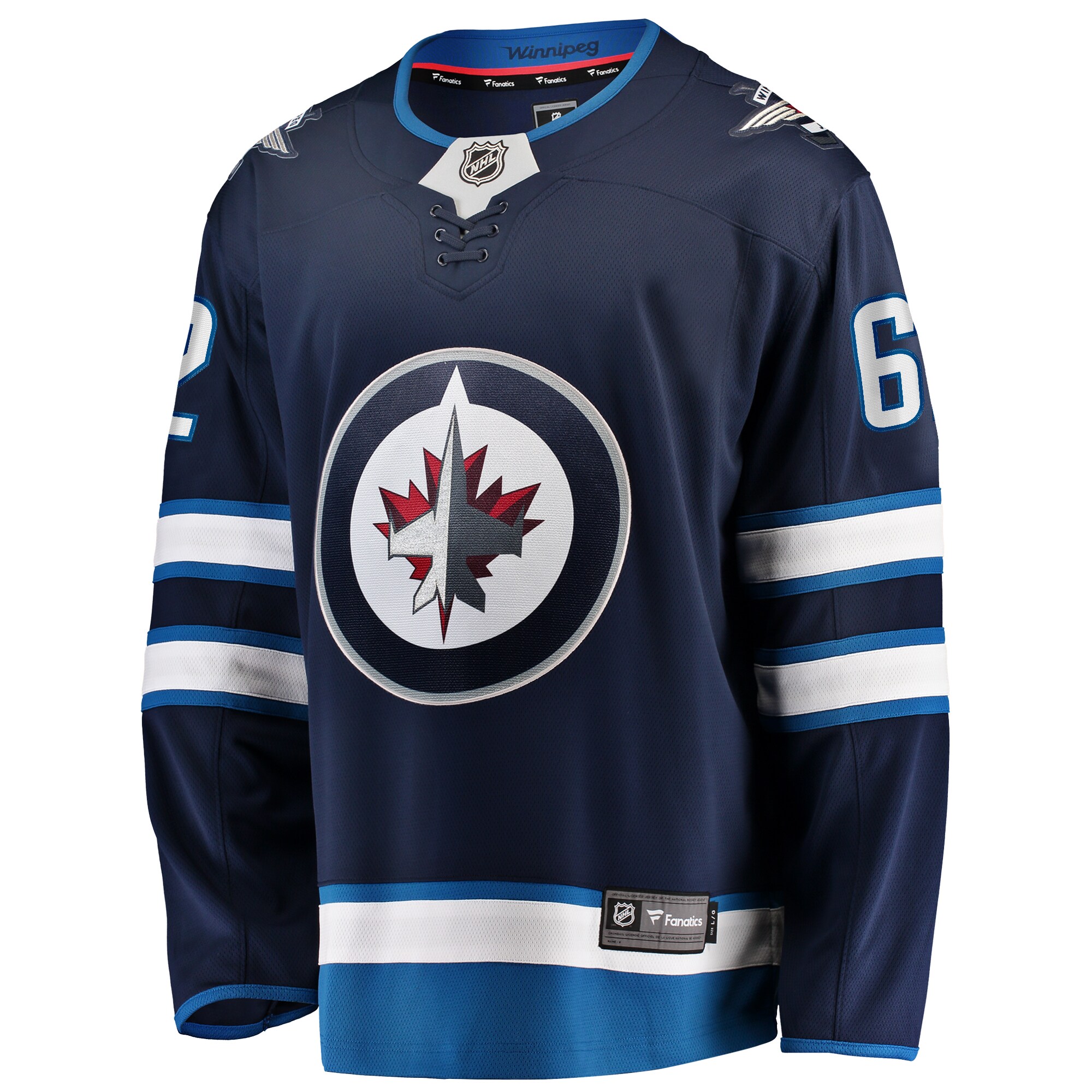Nino Niederreiter Winnipeg Jets Fanatics Home Premier Breakaway Player Jersey – Navy Clowdercats