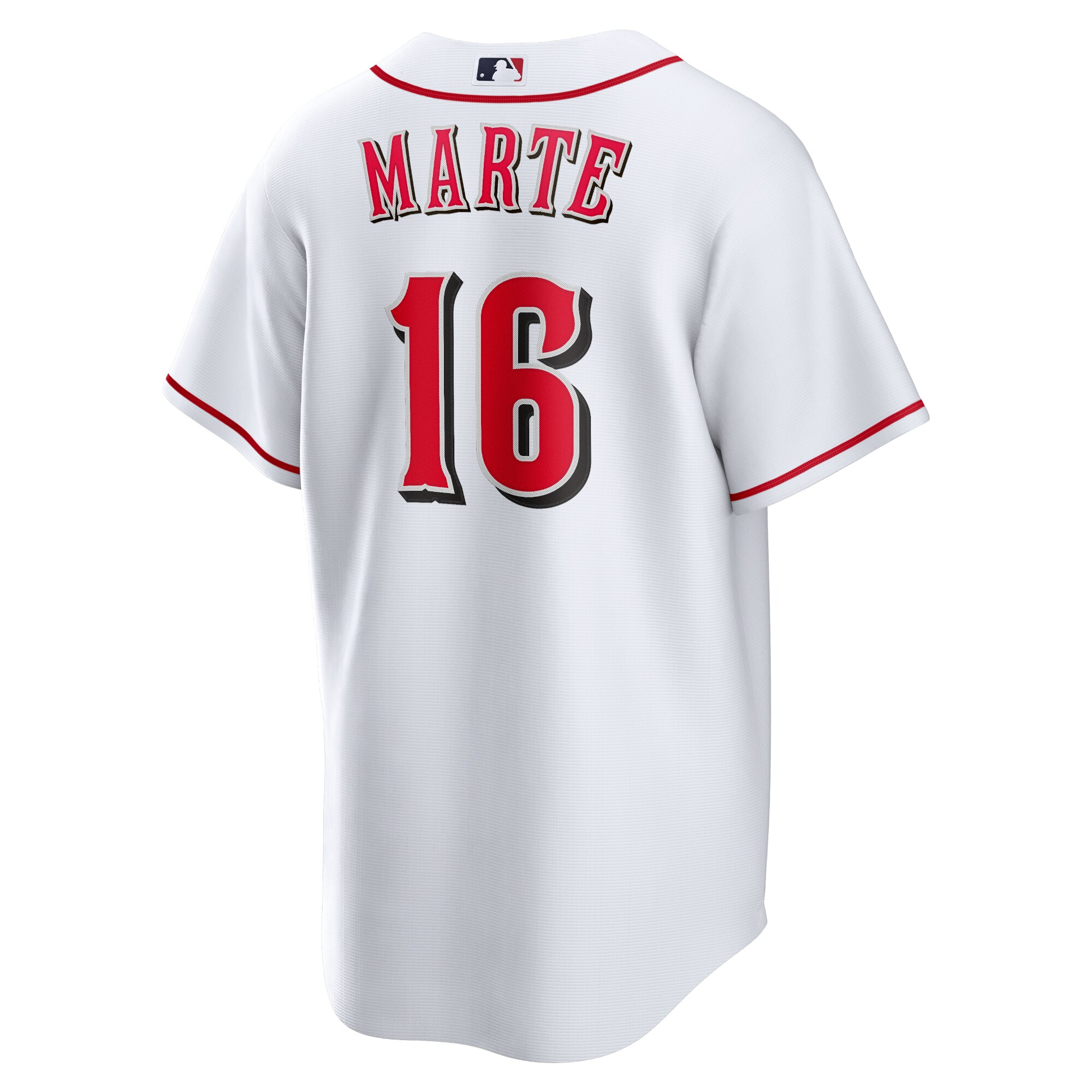 Noelvi Marte Cincinnati Reds Nike Home Replica Jersey – White