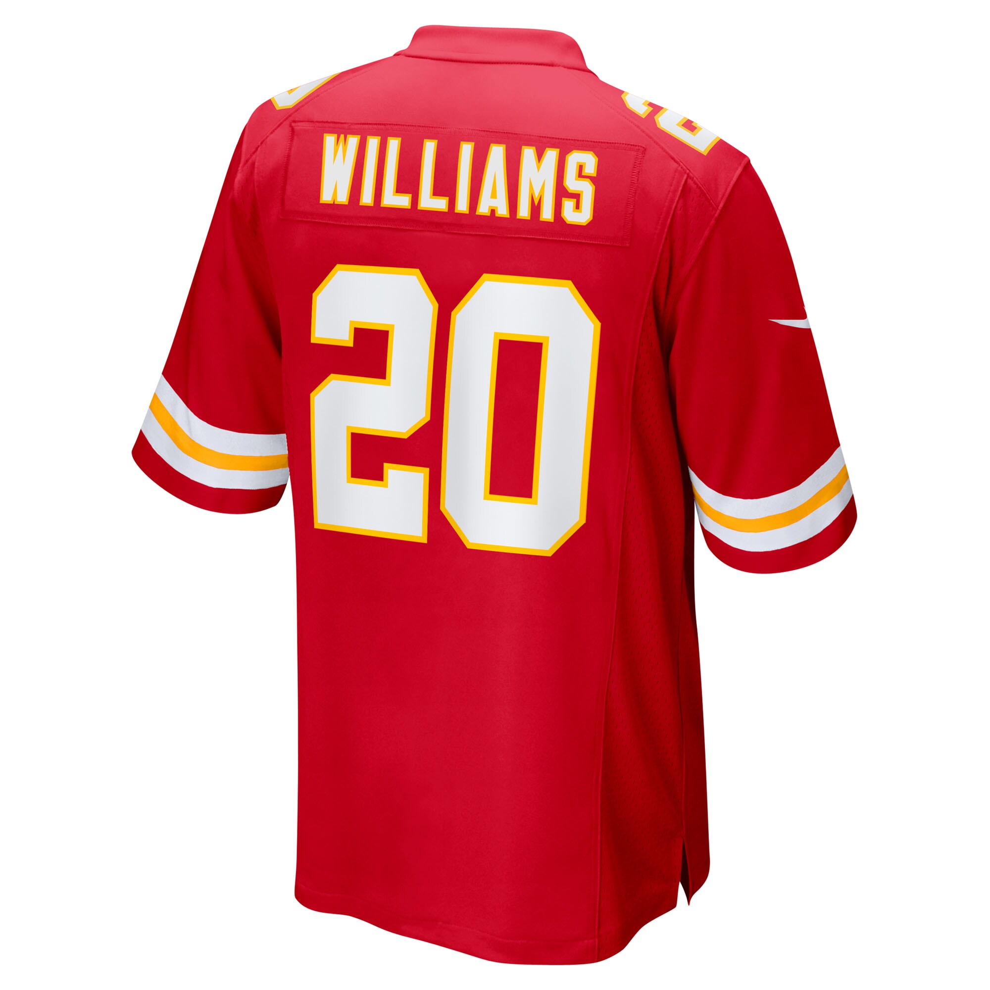 Nohl Williams Kansas City Chiefs Nike Team Game Jersey – Red Clowdercats