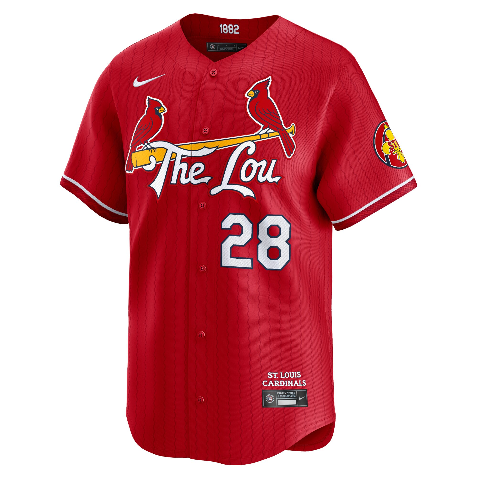 Nolan Arenado St. Louis Cardinals Nike 2024 City Connect Limited Player Jersey – Red