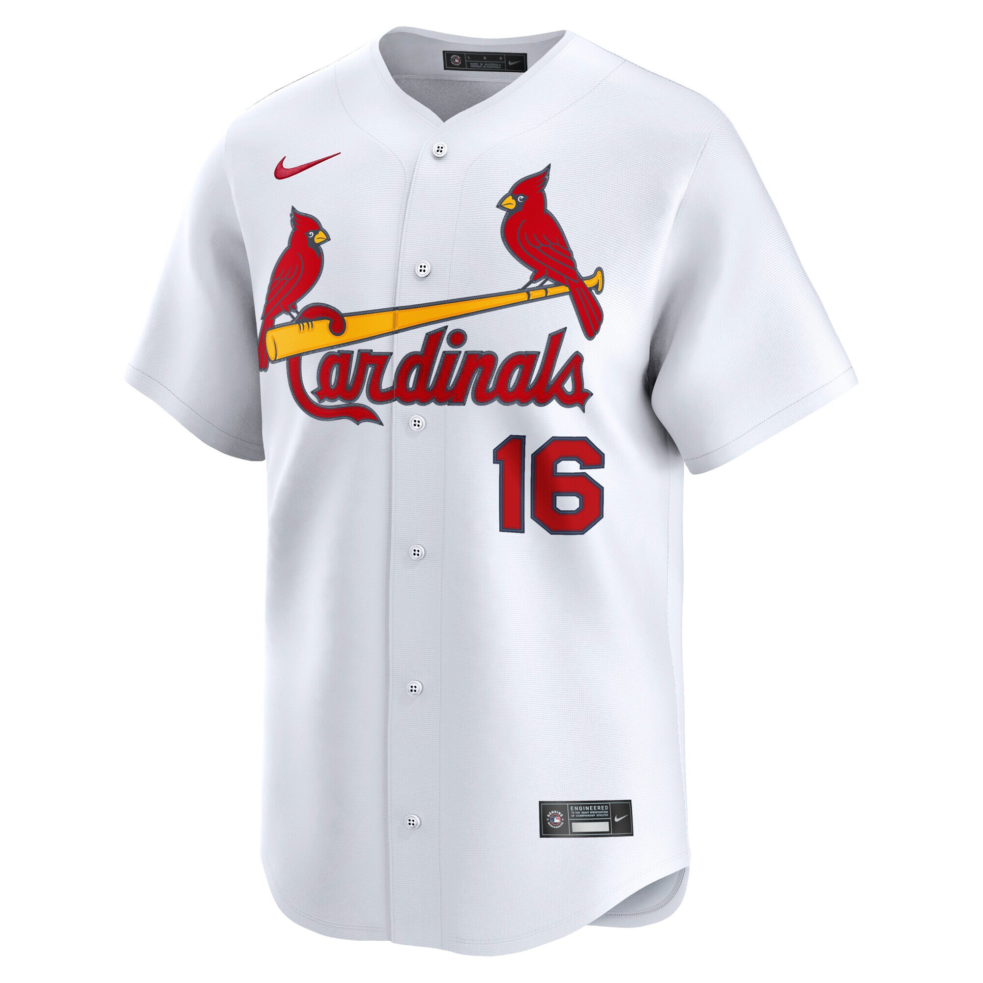 Nolan Gorman St. Louis Cardinals Nike Home Limited Player Jersey – White