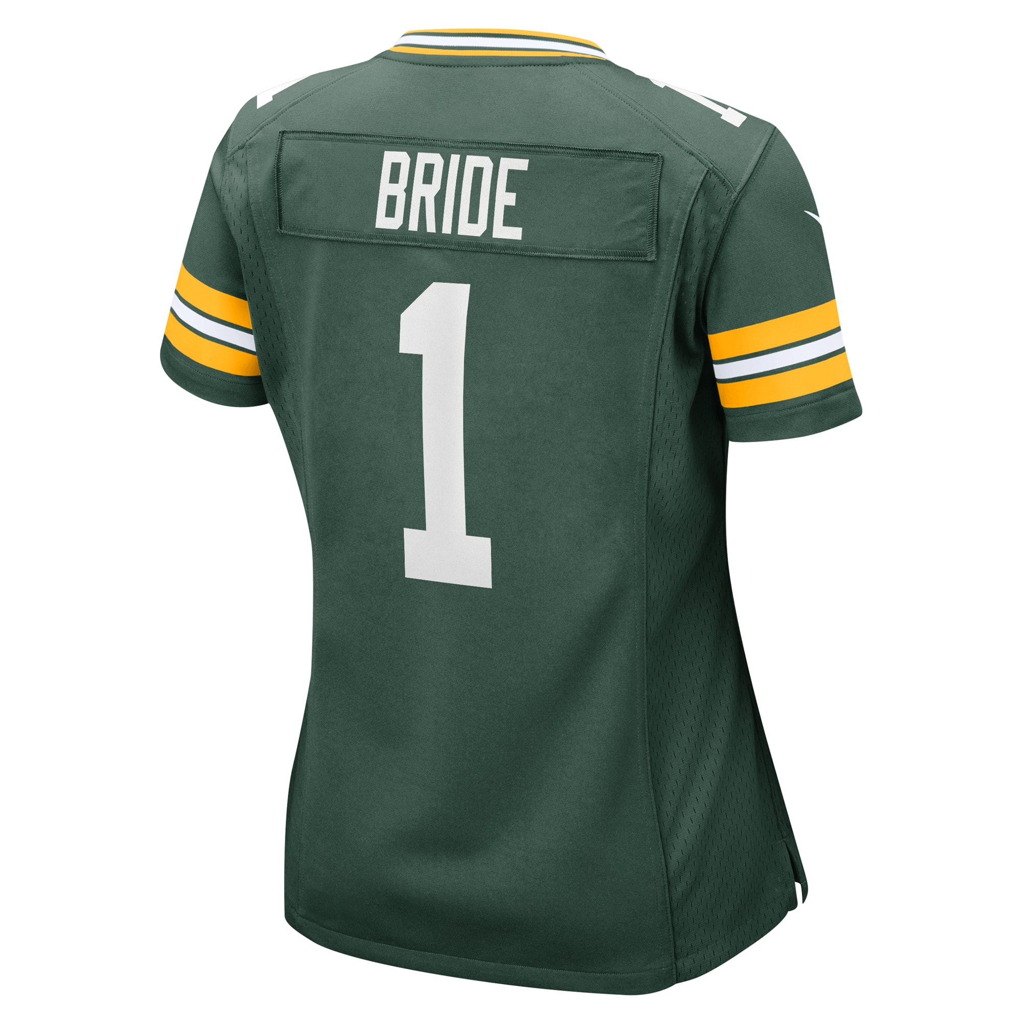 Number 1 Bride Green Bay Packers Nike Women’s Game Jersey – Green Clowdercats
