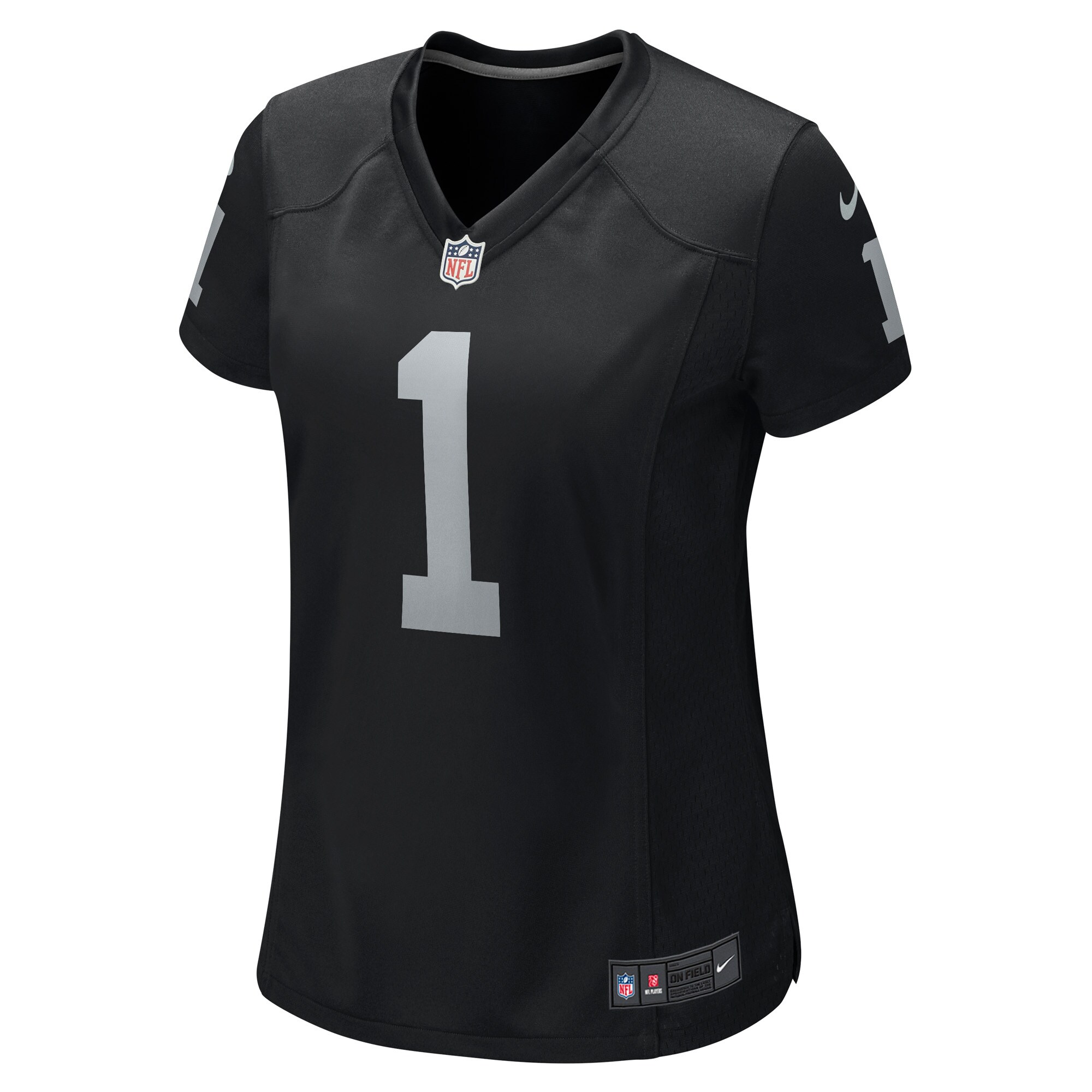 Number 1 Bride Las Vegas Raiders Nike Women’s Game Jersey – Black Clowdercats