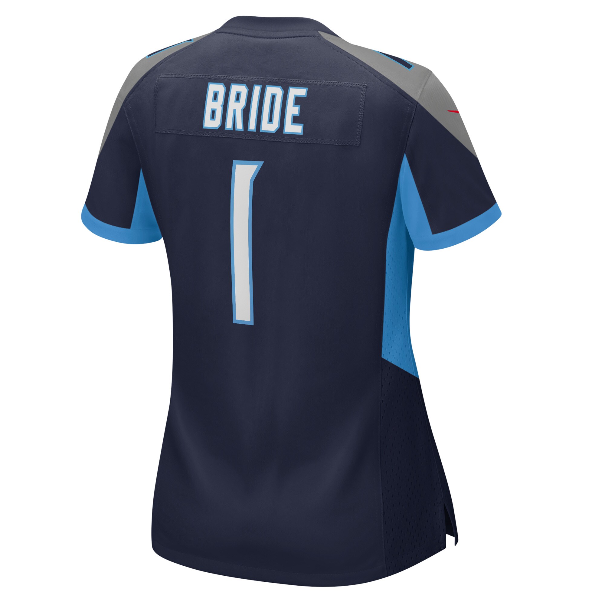 Number 1 Bride Tennessee Titans Nike Women’s Game Jersey – Navy Clowdercats