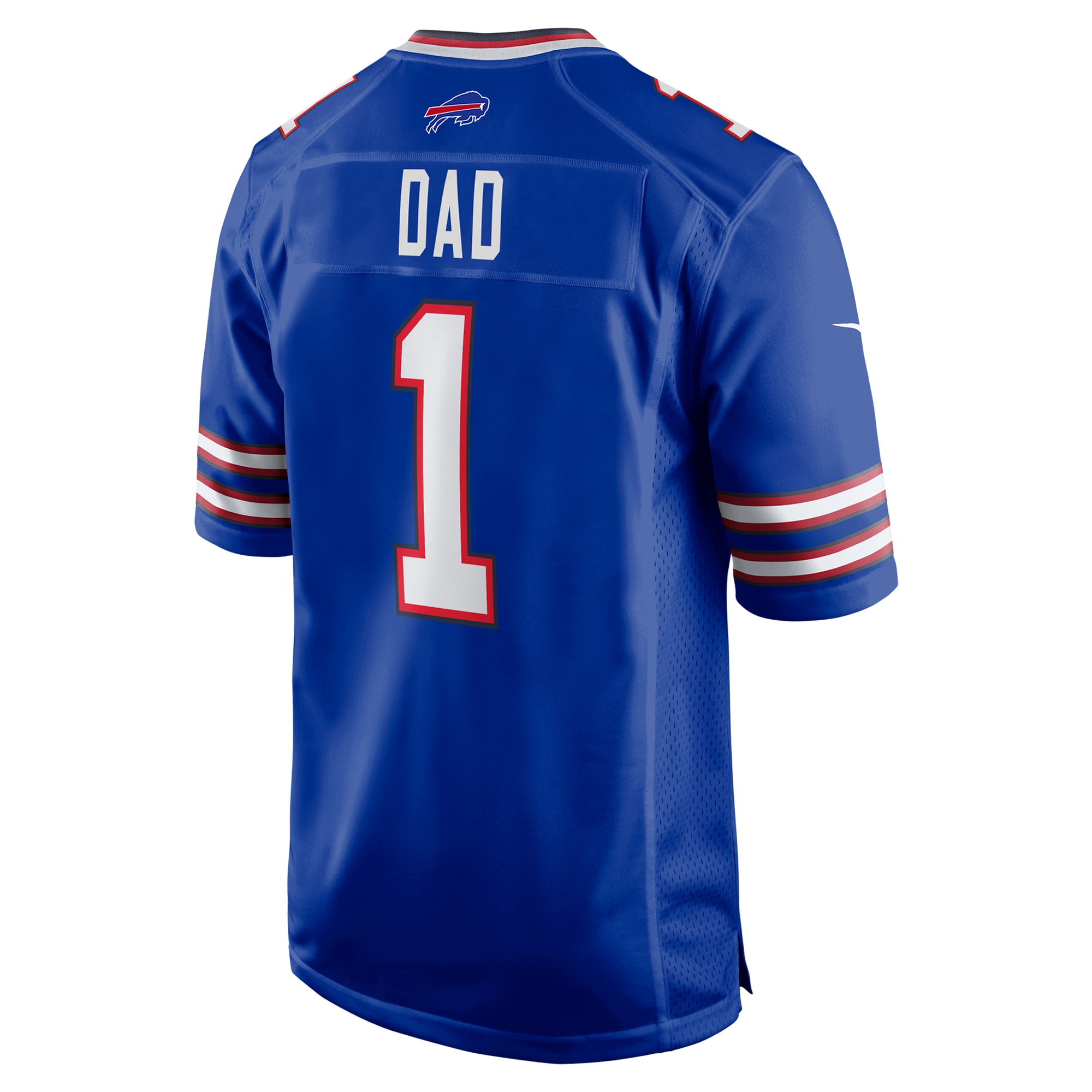 Number 1 Dad Buffalo Bills Nike Game Jersey – Royal Clowdercats