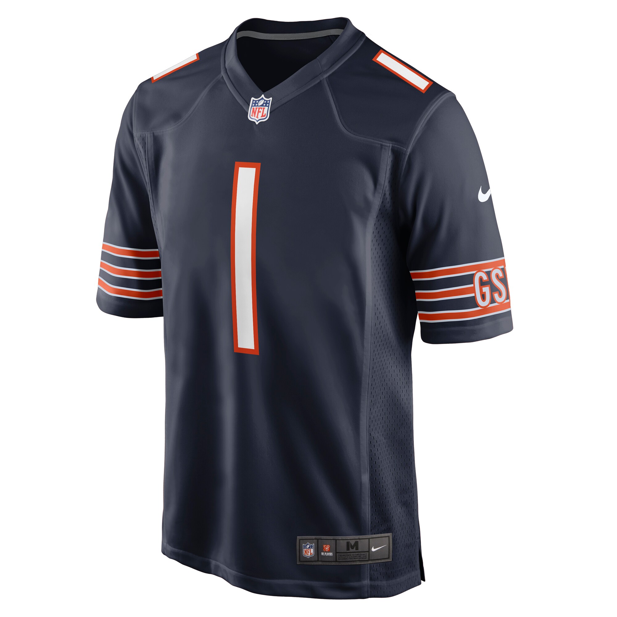 Number 1 Dad Chicago Bears Nike Game Jersey – Navy Clowdercats