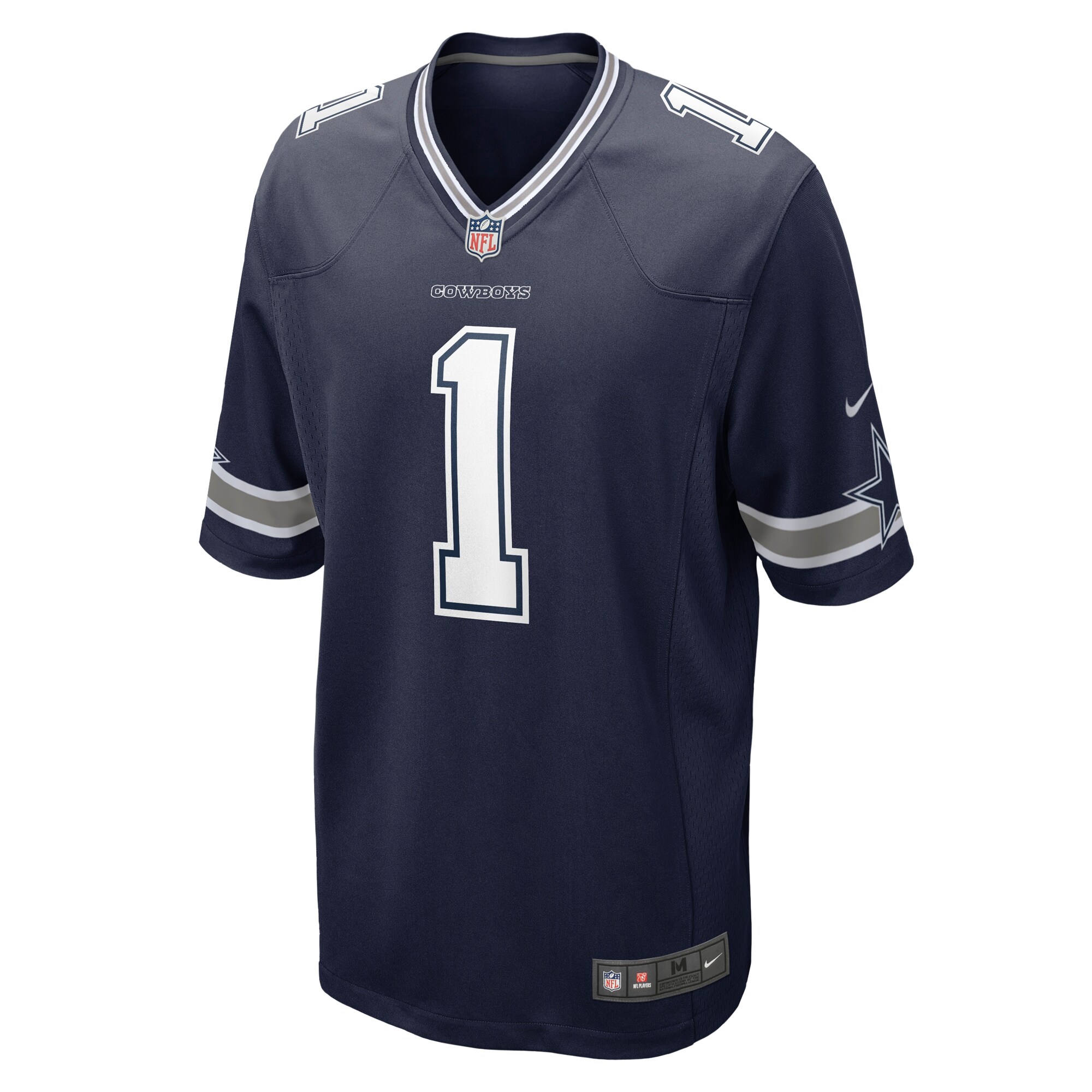 Number 1 Dad Dallas Cowboys Nike Game Jersey – Navy Clowdercats