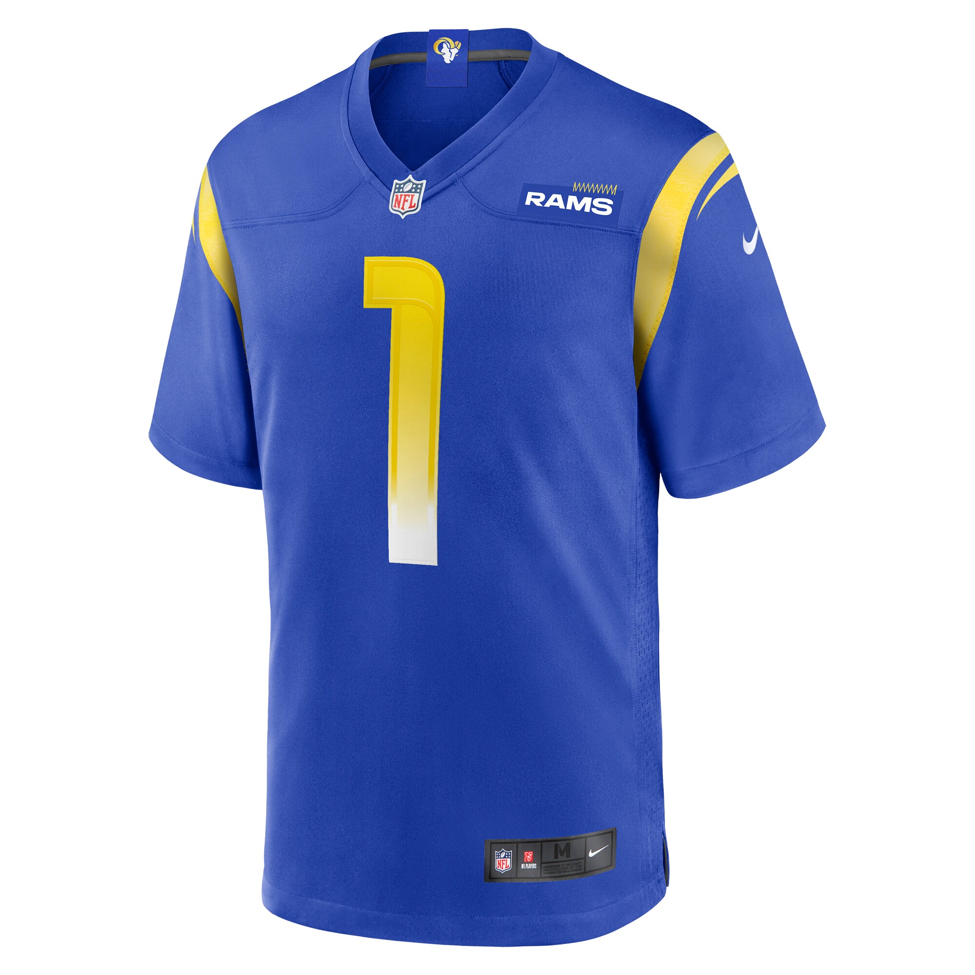 Number 1 Dad Los Angeles Rams Nike Game Jersey – Royal Clowdercats
