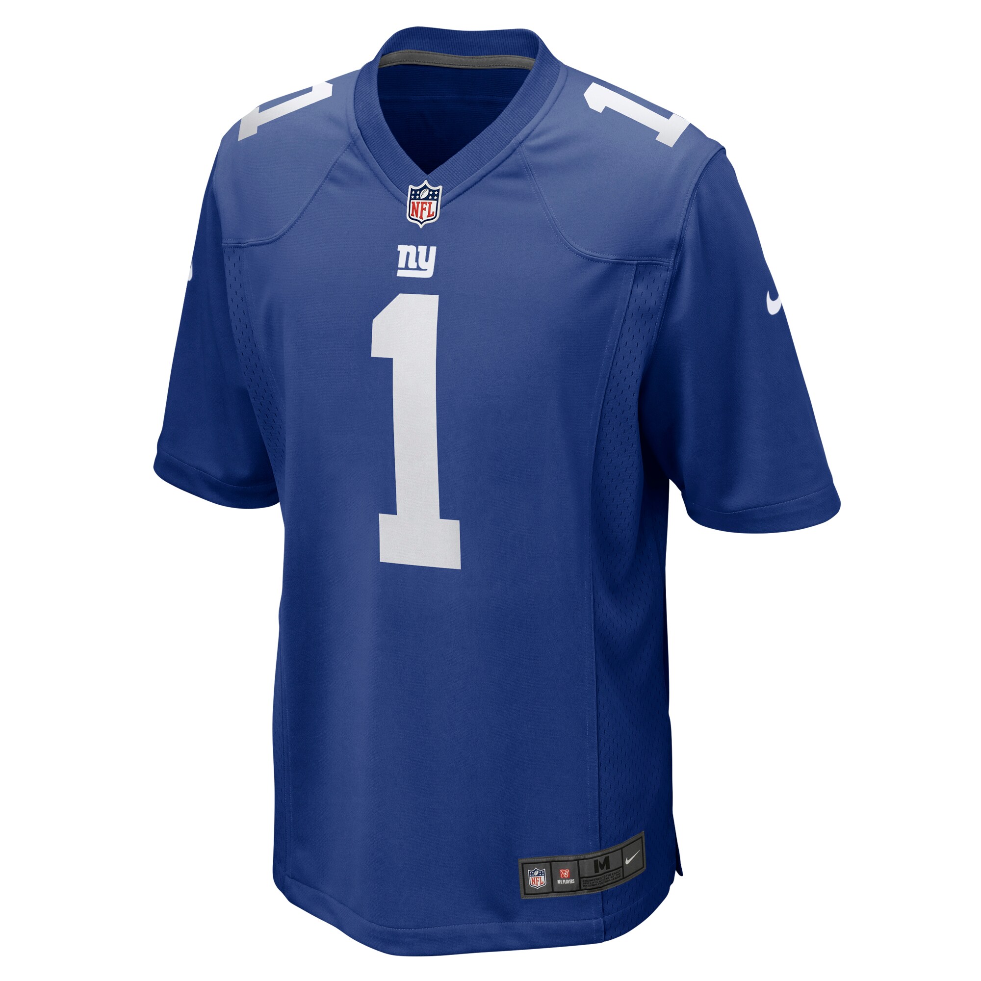 Number 1 Dad New York Giants Nike Game Jersey – Royal Clowdercats
