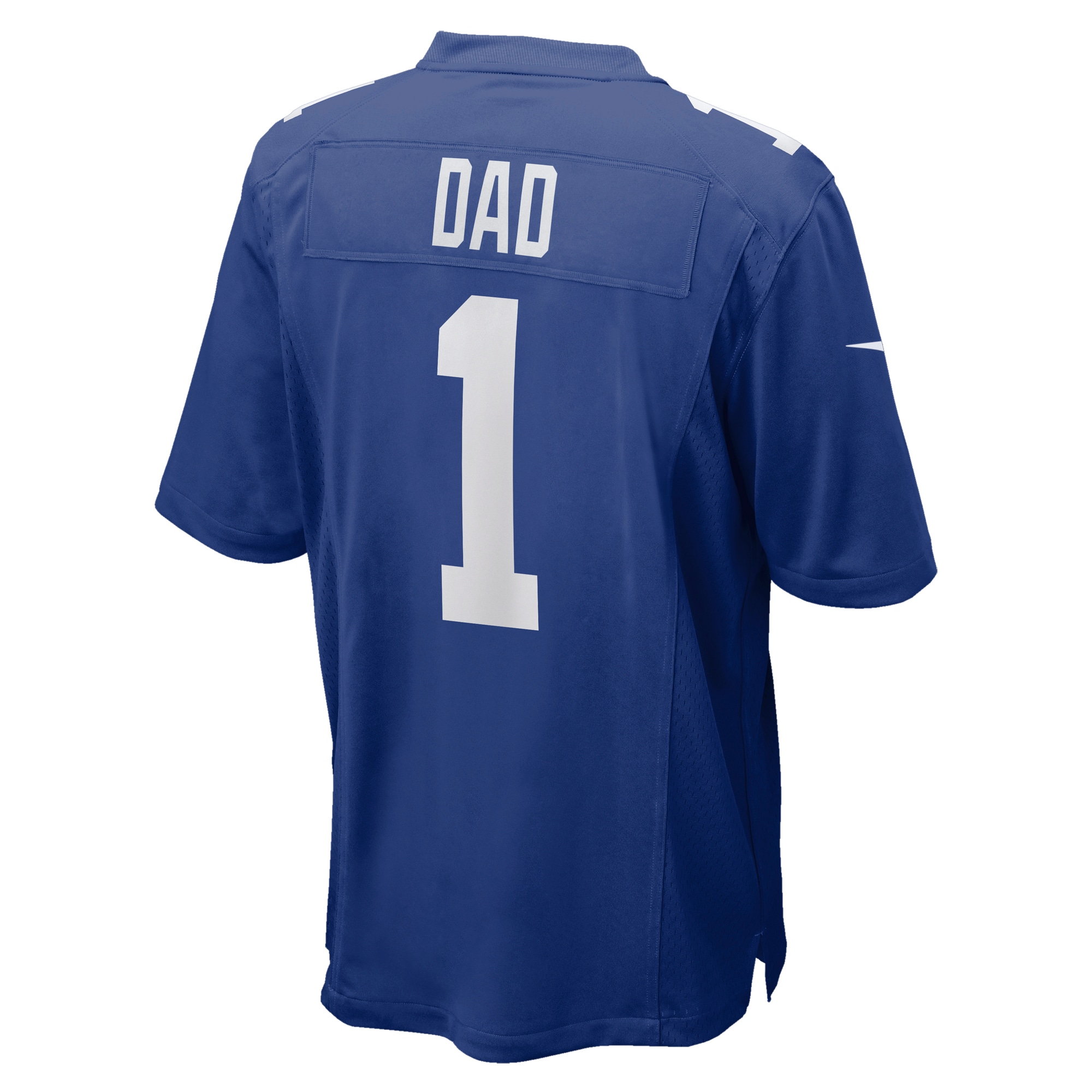 Number 1 Dad New York Giants Nike Game Jersey – Royal Clowdercats