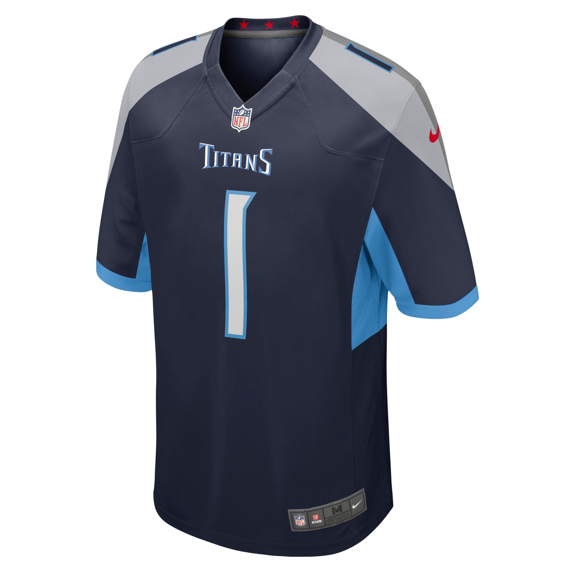Number 1 Dad Tennessee Titans Nike Game Jersey – Navy Clowdercats