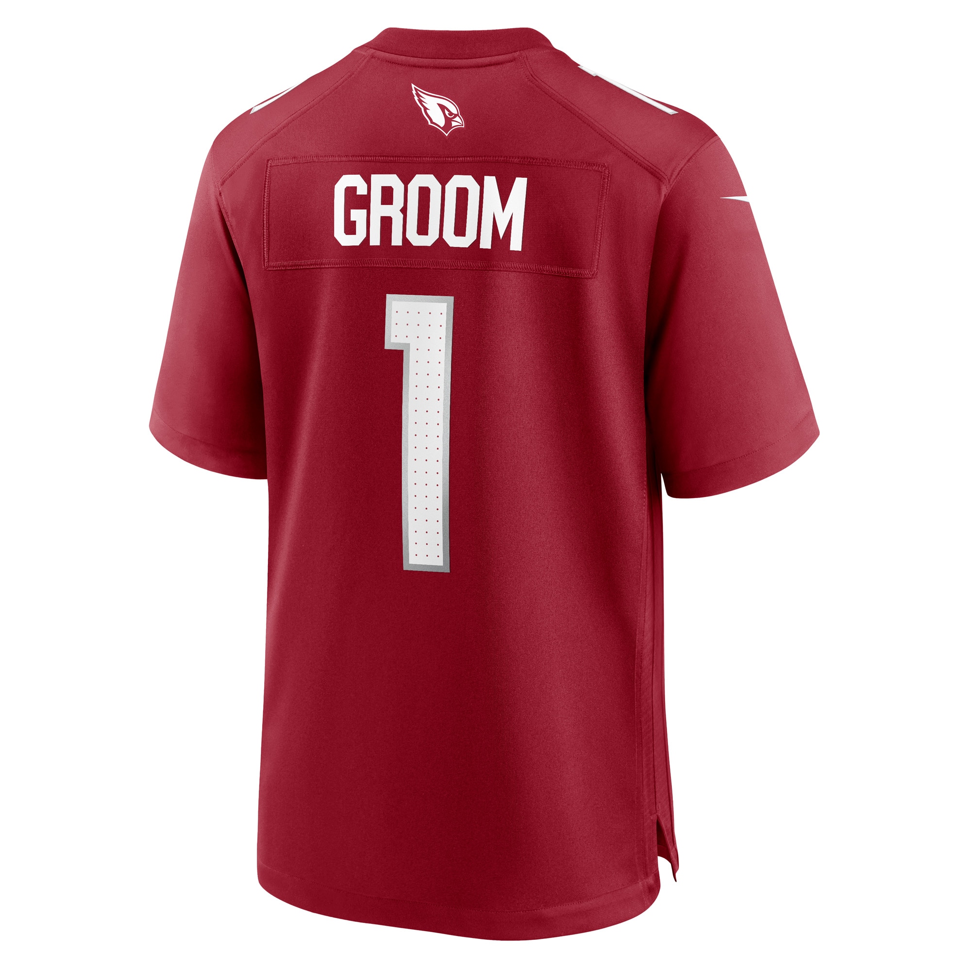 Number 1 Groom Arizona Cardinals Nike Game Jersey – Cardinal Clowdercats